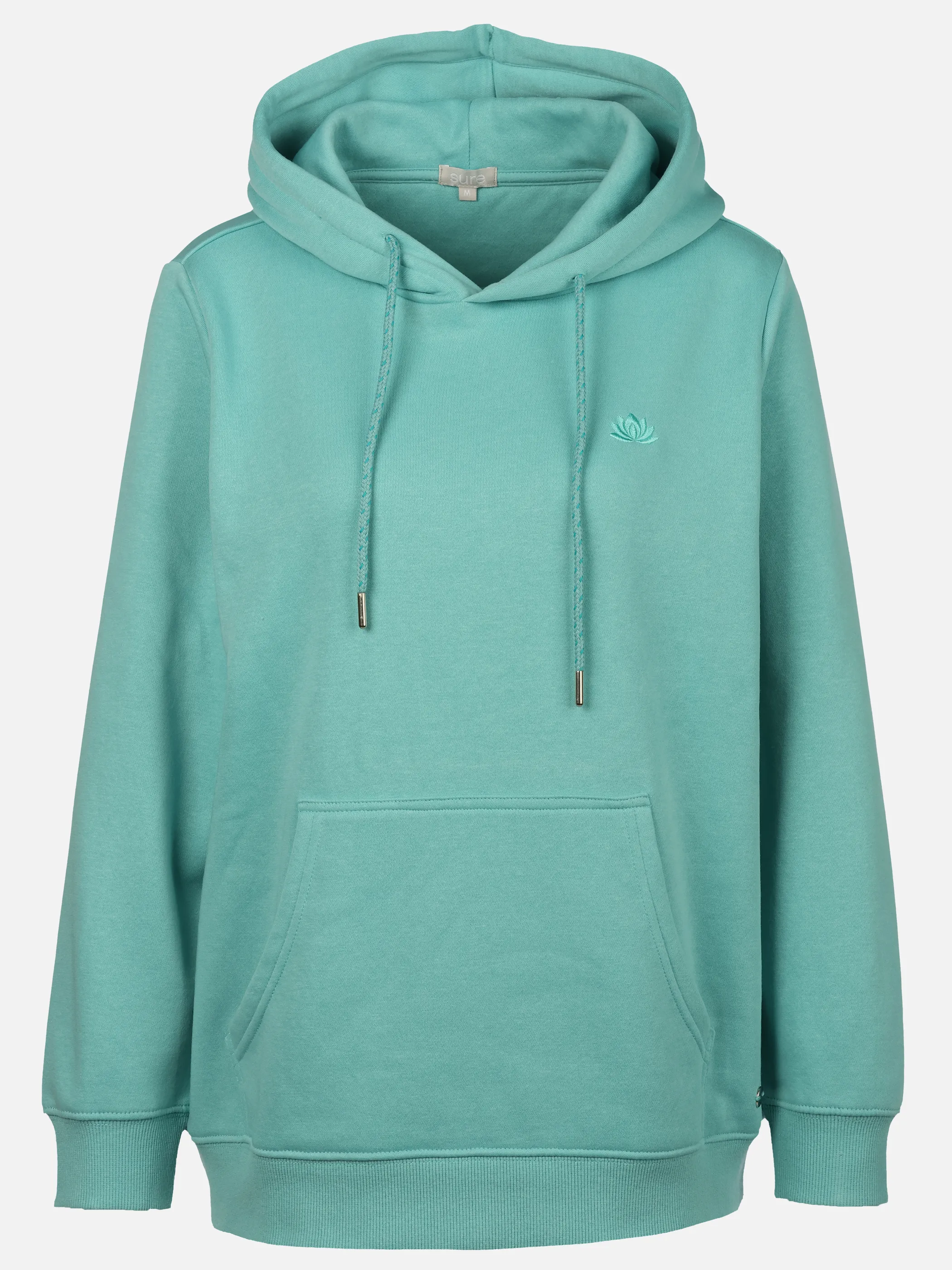 Sure Da-Sweatshirt m. Kapuze Blau 913107 NILE BLUE 1
