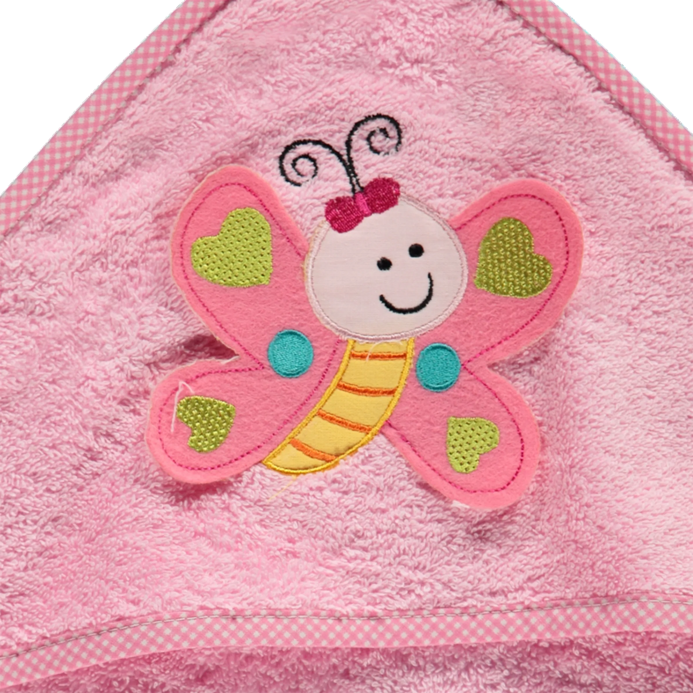 Bubble Gum Baby towel with hood Weiß 799811 BUTTERFLY 3 Bubble Gum Baby towel with hood Weiß 799811 BUTTERFLY 3