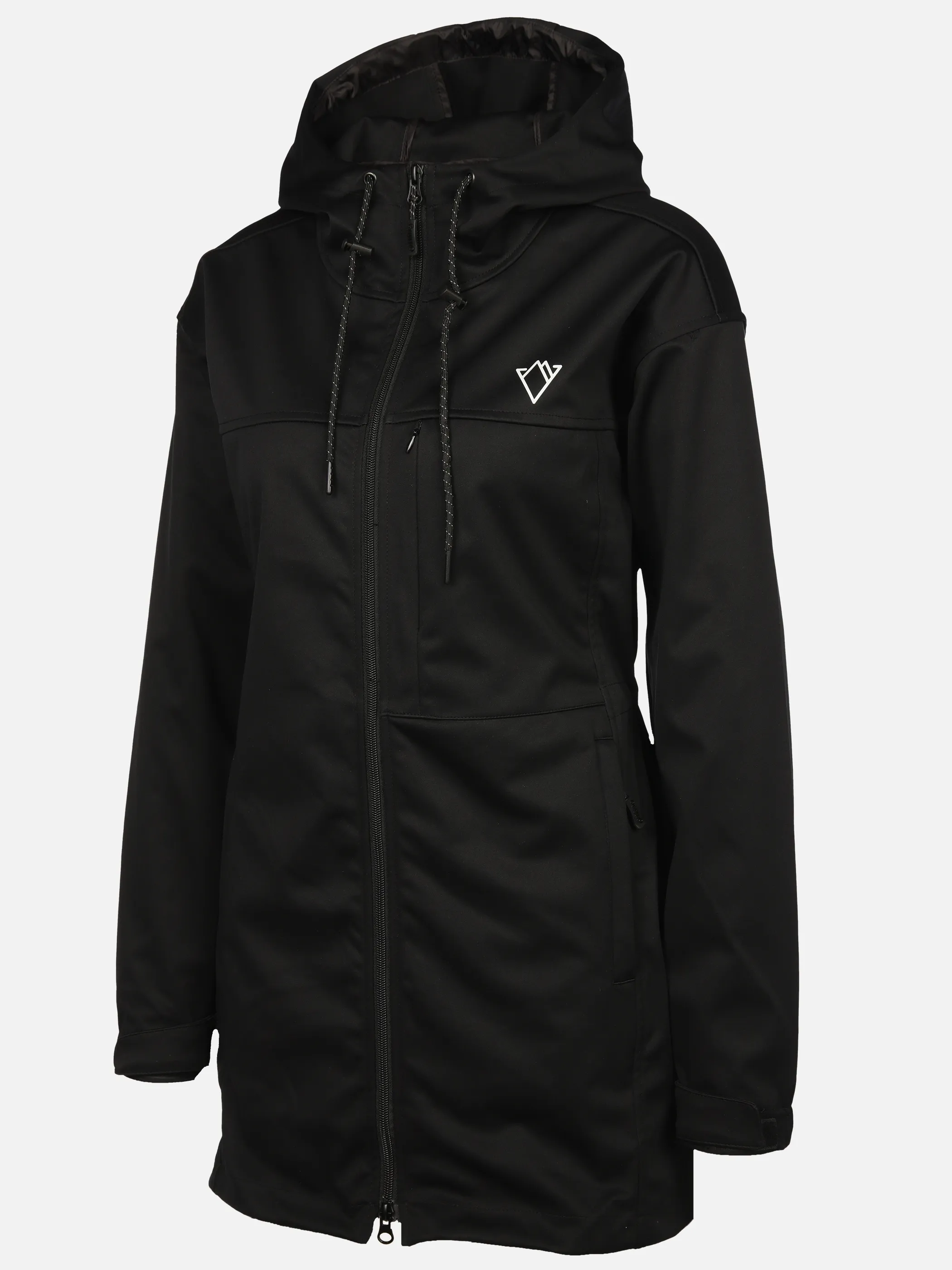 Grinario Sports Da-Softshelljacke lang Schwarz 904304 BLACK 3 Grinario Sports Da-Softshelljacke lang Schwarz 904304 BLACK 3