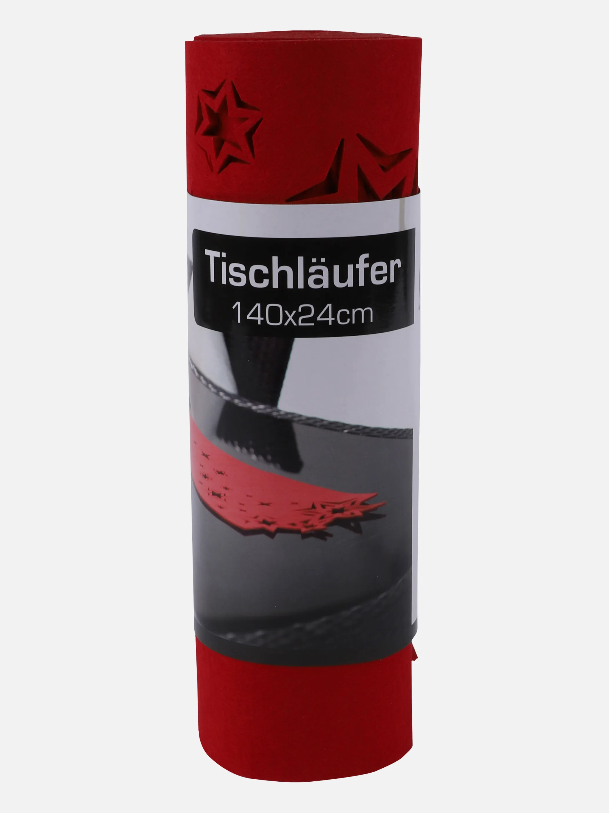 Weihnachten Tischläufer Sternennacht rot Rot 860490 ROT 1