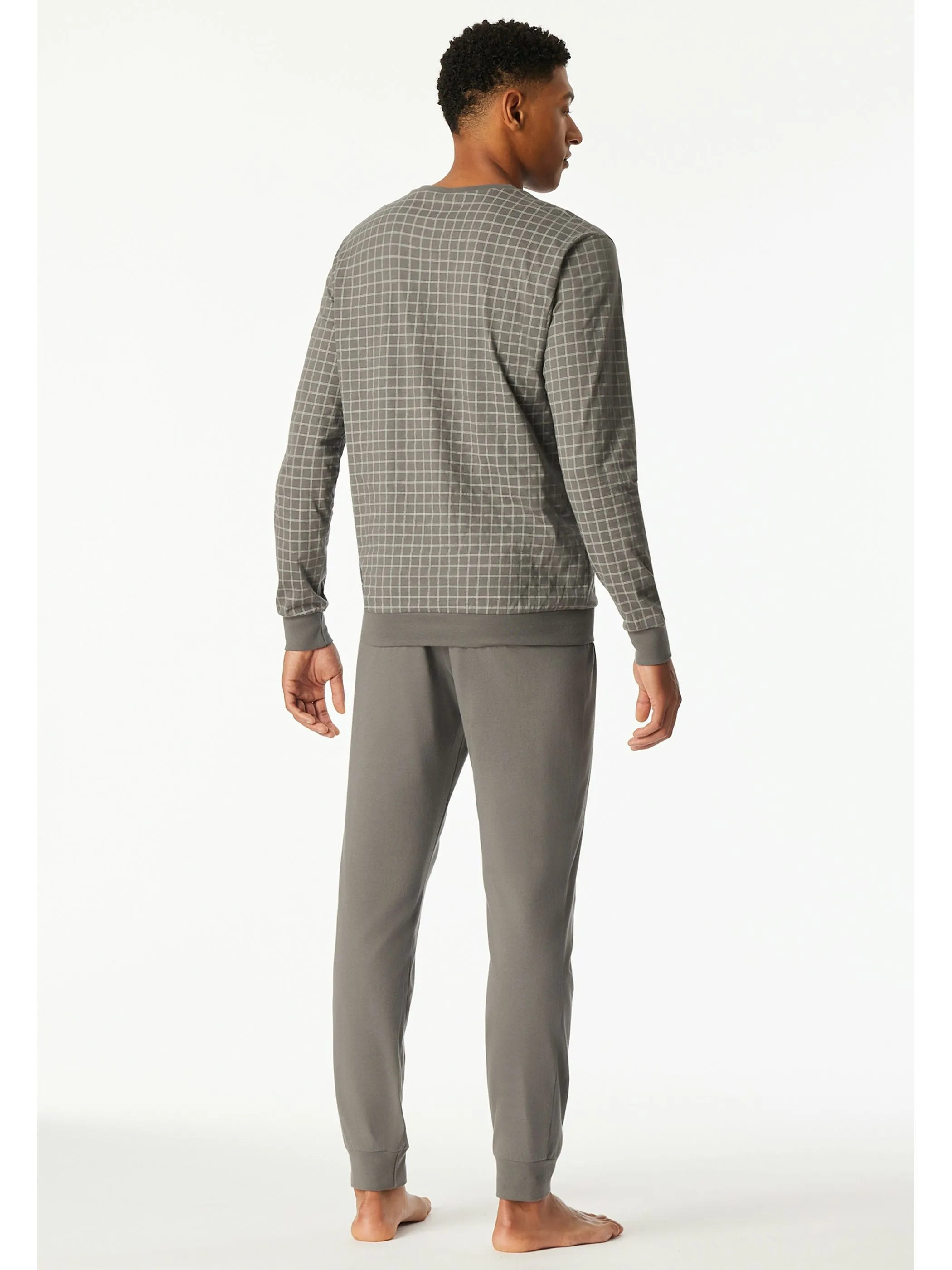 UNCOVER by Schiesser 177162 Schlafanzug lang Grau 914230 200 2 UNCOVER by Schiesser 177162 Schlafanzug lang Grau 914230 200 2