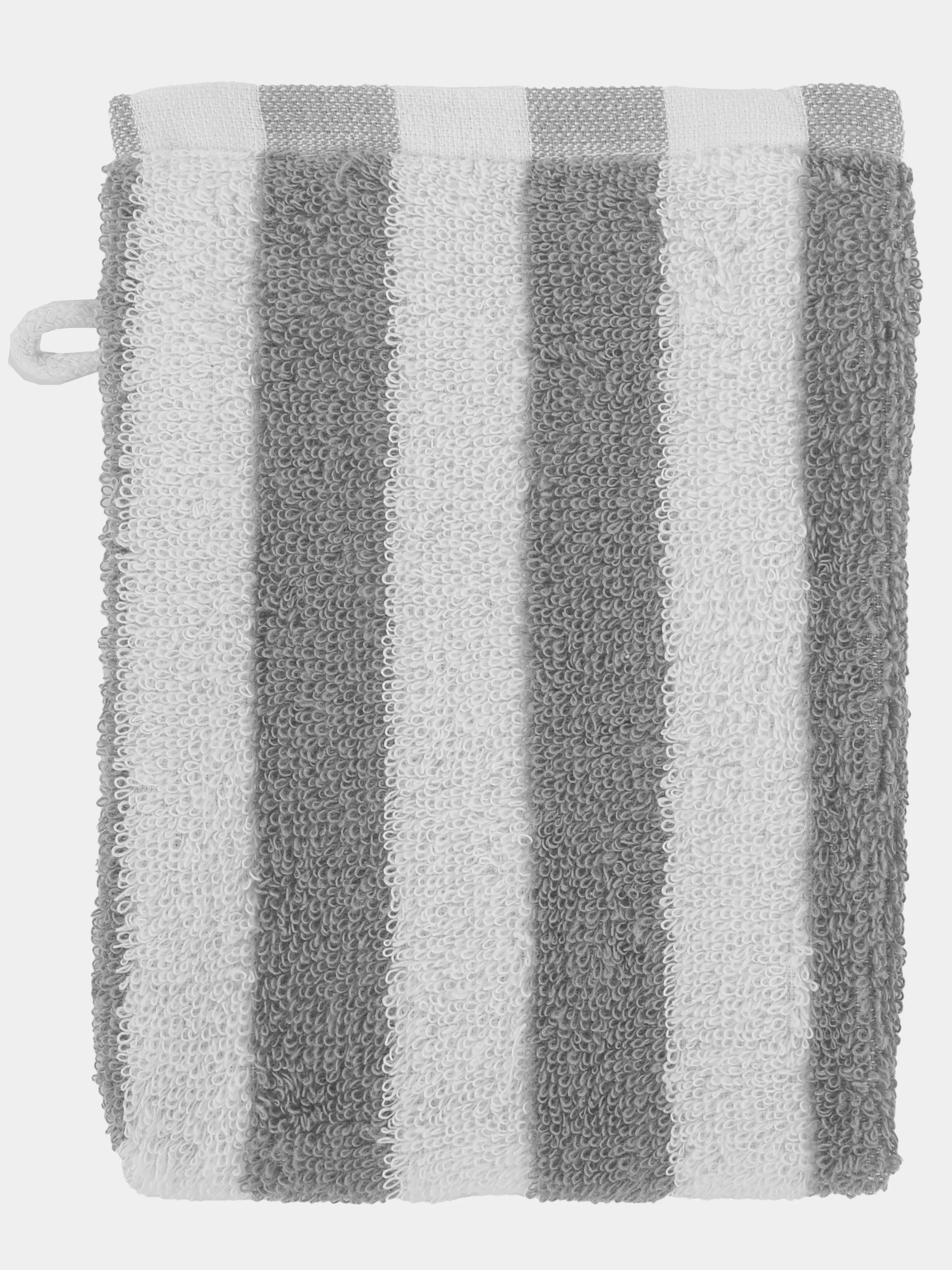 Dream House Waschhandschuh gestreift 16x21 Grau 907070 GRAU 1 Dream House Waschhandschuh gestreift 16x21 Grau 907070 GRAU 1