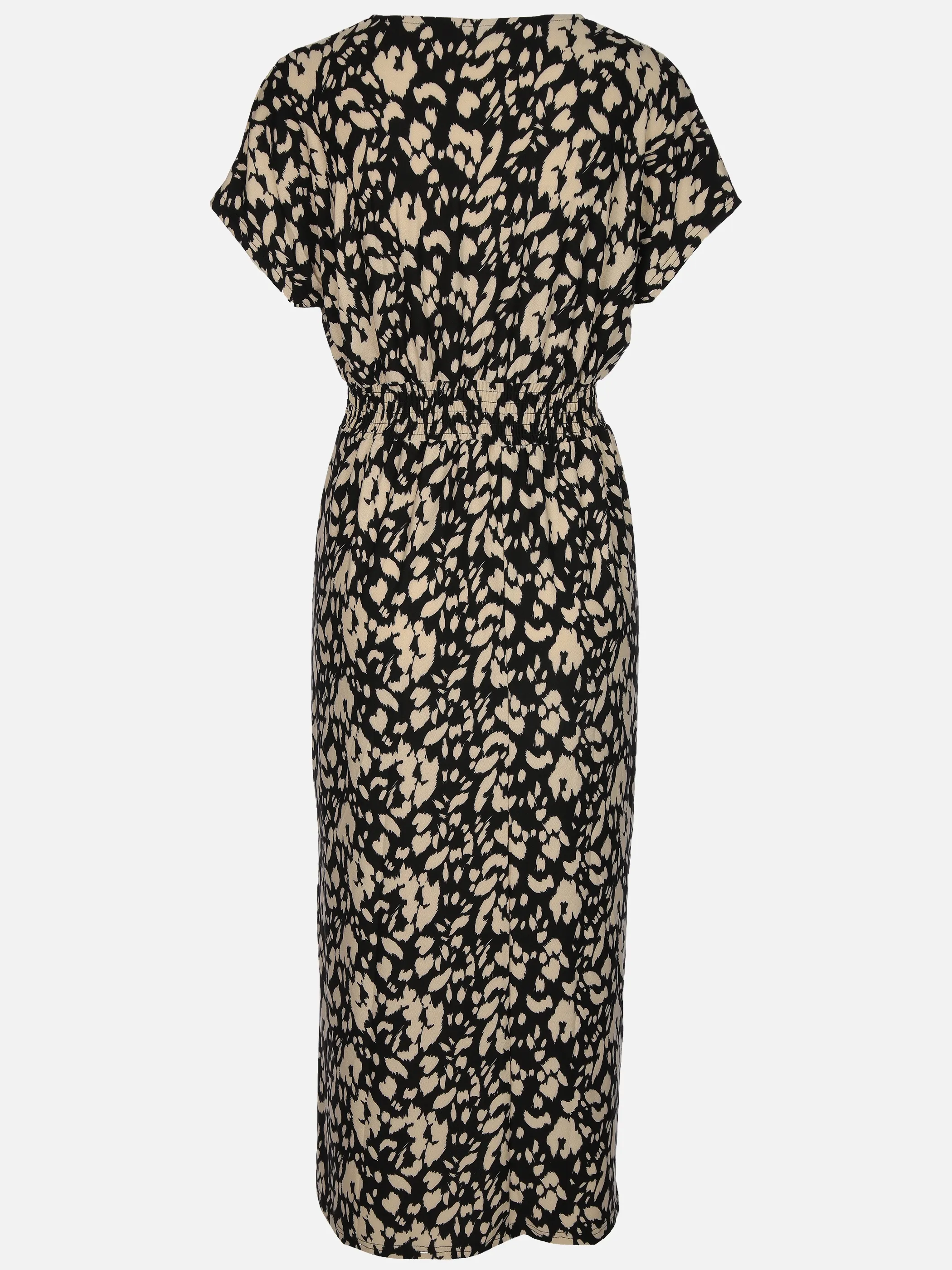 Sure Da-Jersey Kleid m.Alloverprint Weiß 908114 BLACK 2