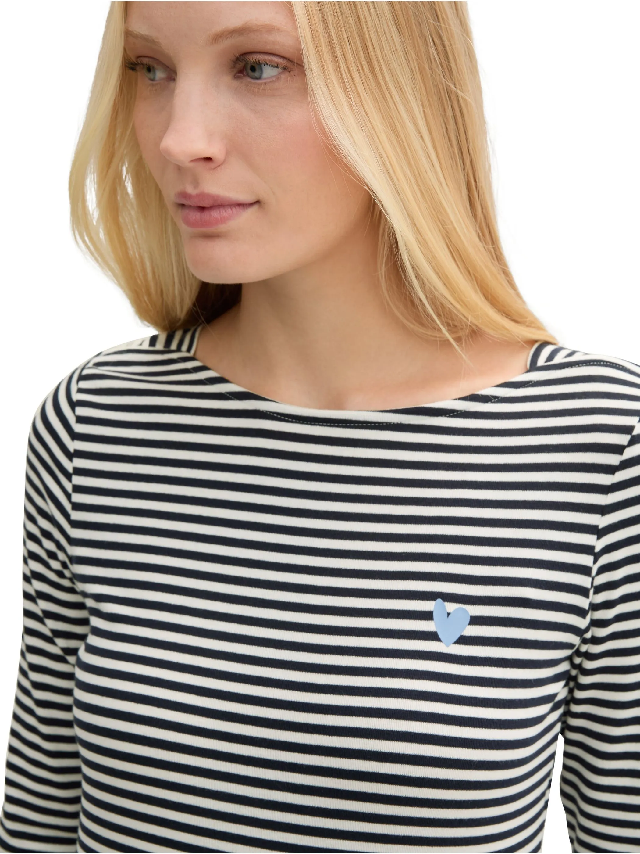 Tom Tailor 1045535 NOS T-shirt striped longsleeve Marine 905958 37370 4