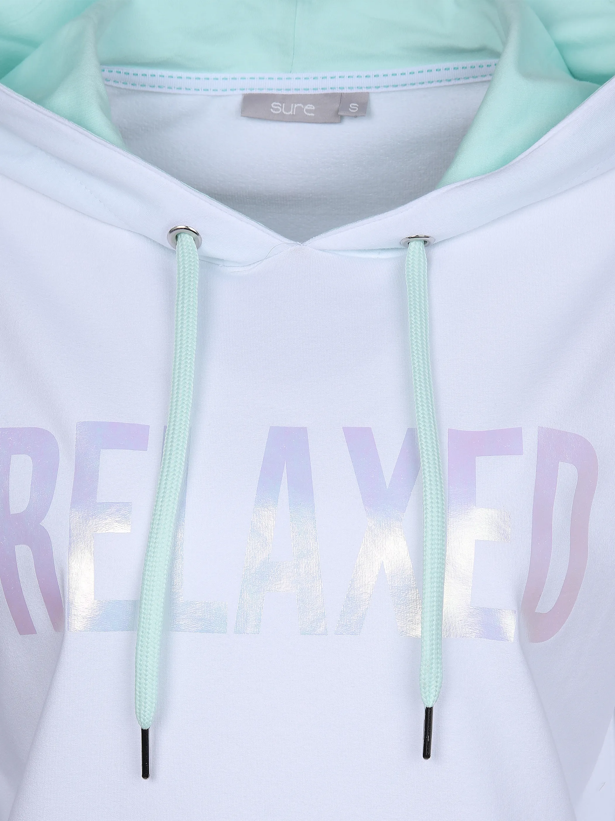 Sure Da-Sweatshirt m. Frontprint Weiß 864726 WEIß 3 Sure Da-Sweatshirt m. Frontprint Weiß 864726 WEIß 3