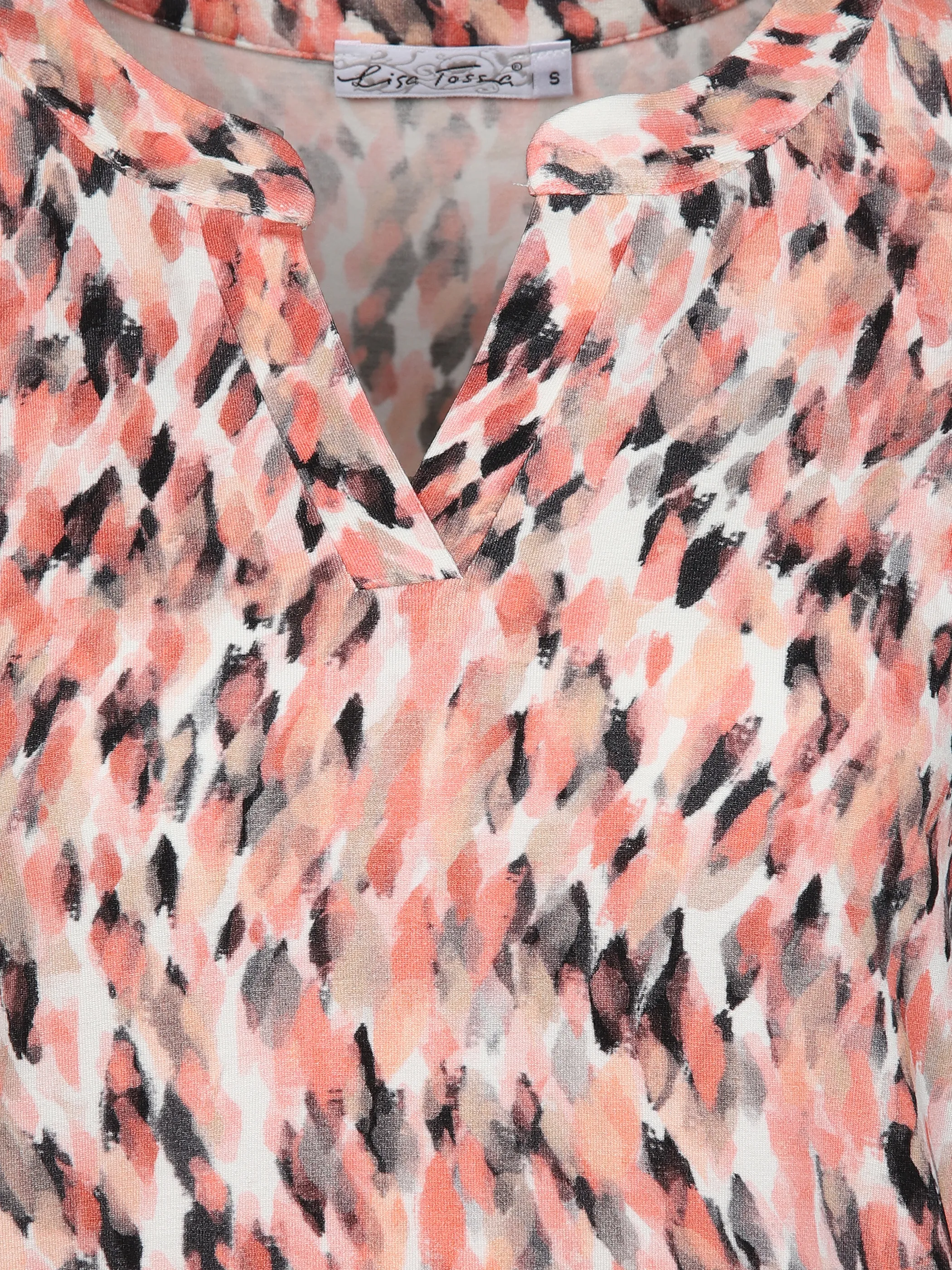 Lisa Tossa Da-Print-Top Orange 893416 PAPAYA 3 Lisa Tossa Da-Print-Top Orange 893416 PAPAYA 3