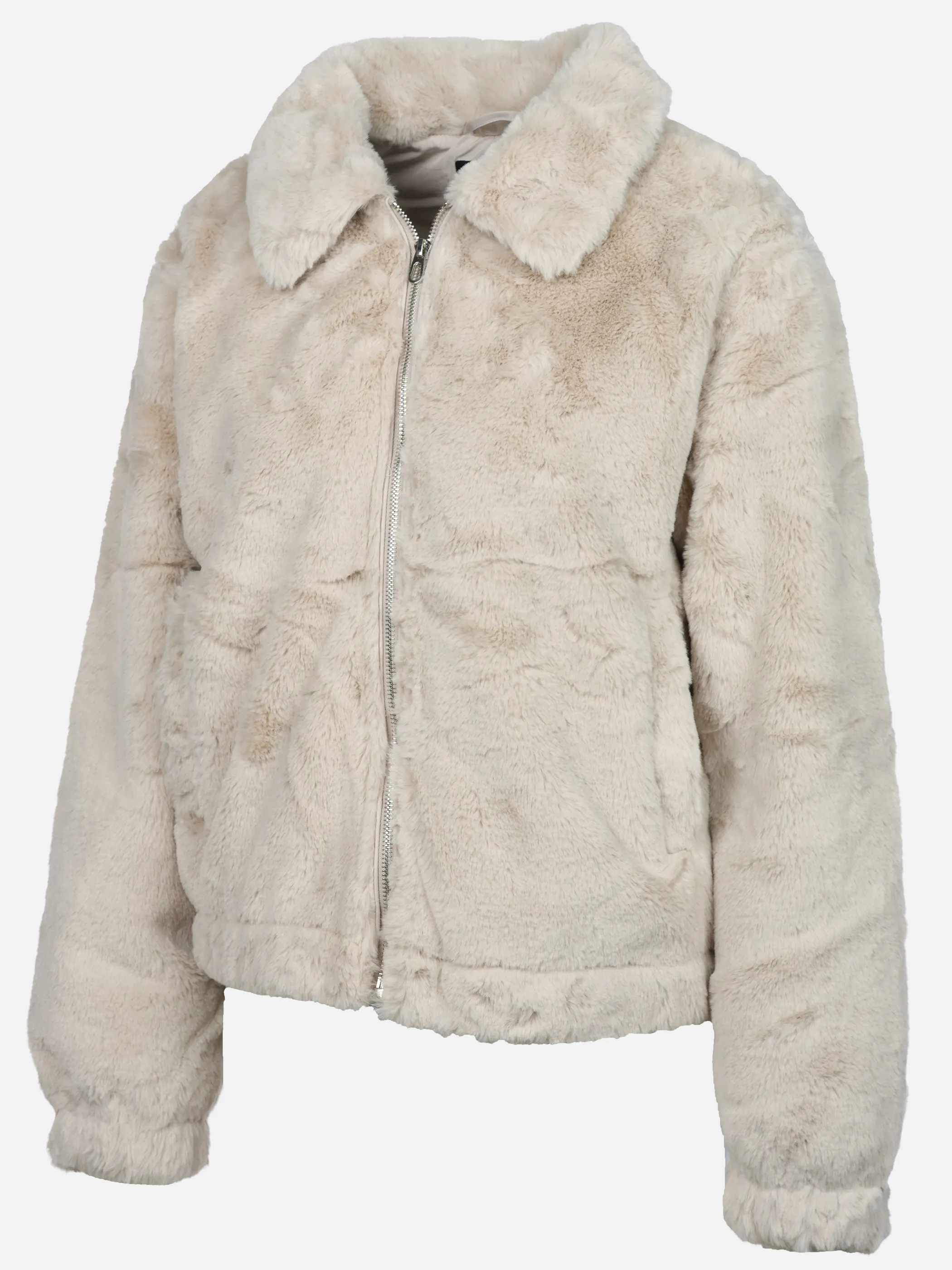 Sure Da. Kunstfelljacke m. Kragen Beige 929559 BEIGE 3