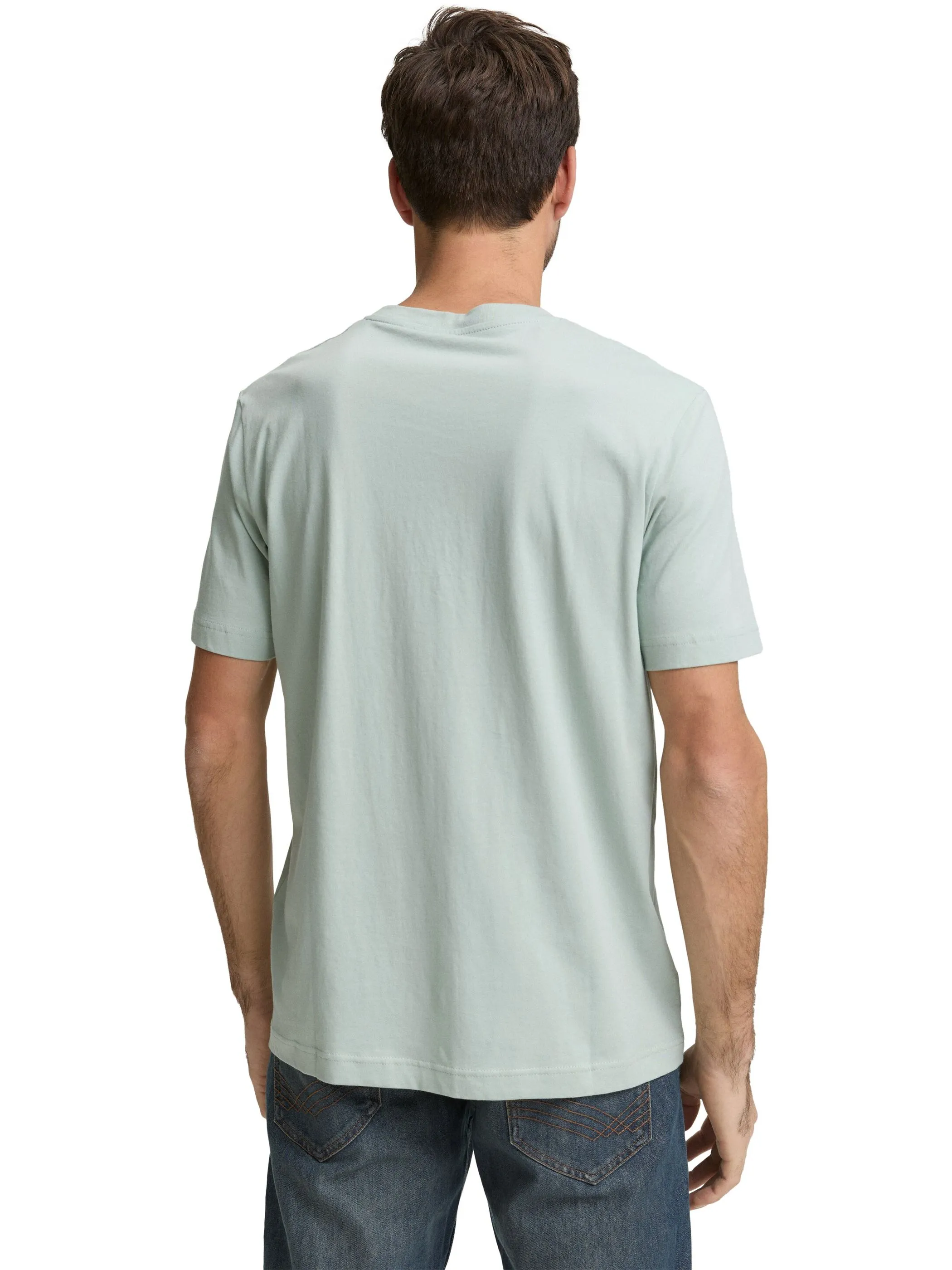 Tom Tailor 1037735 NOS logo tee Grün 884276 12792 2