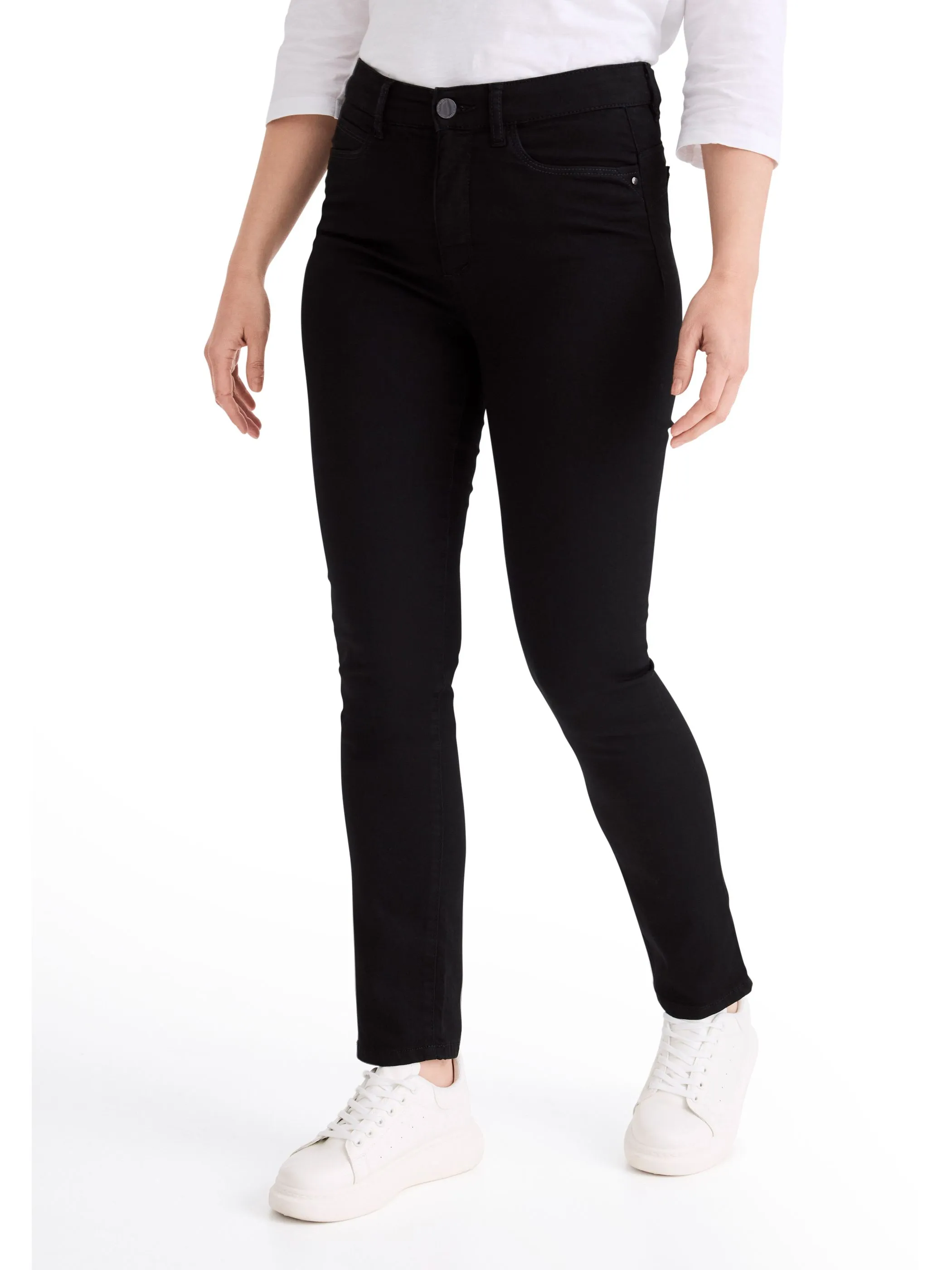 Stooker DOB 11530090006999 Da. Hosen,Milan Schwarz 691448 6999 1