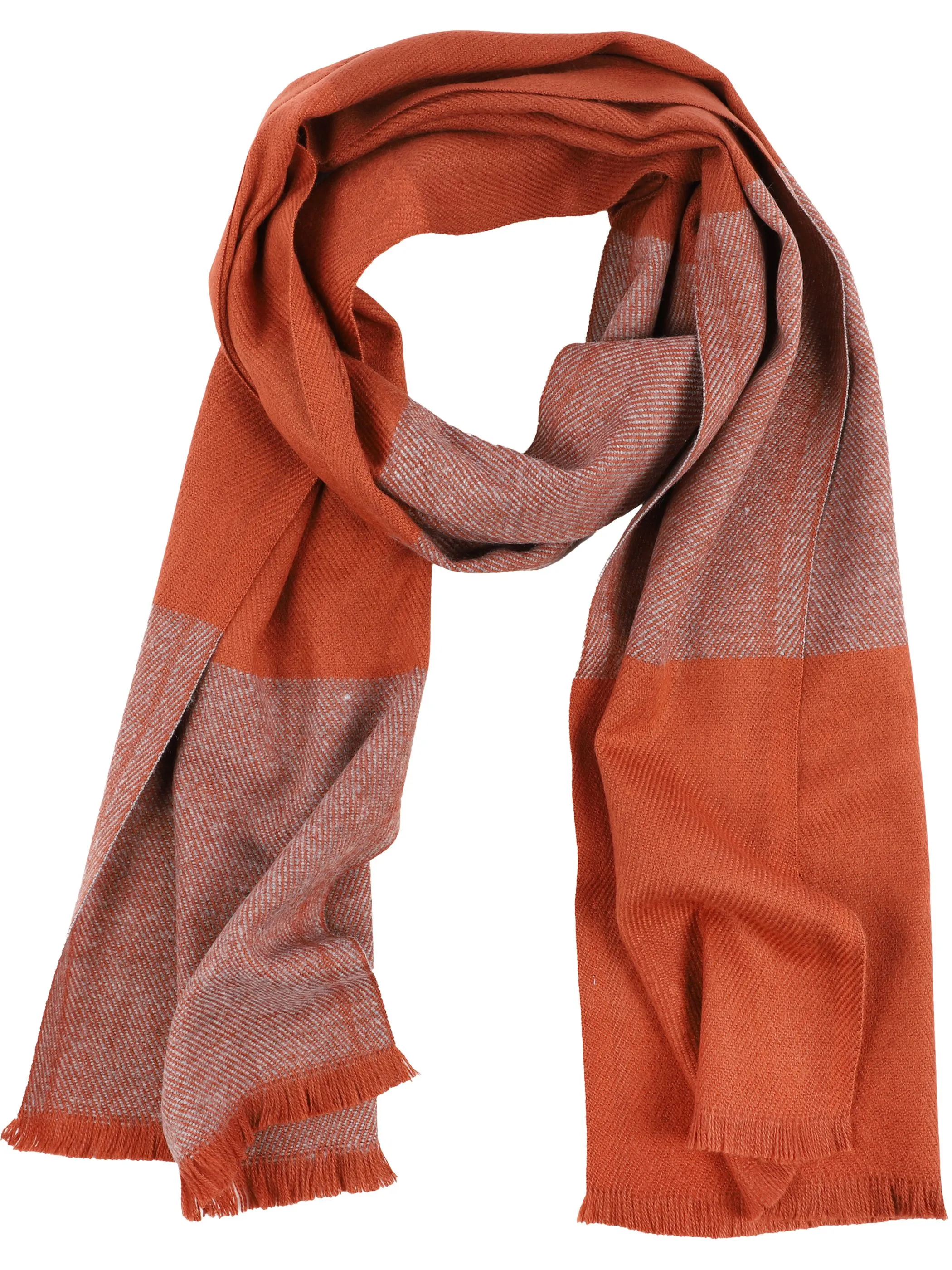 Jim Spencer He. Softacryschal Strreifen Orange 870261 GREY MEL/O 1