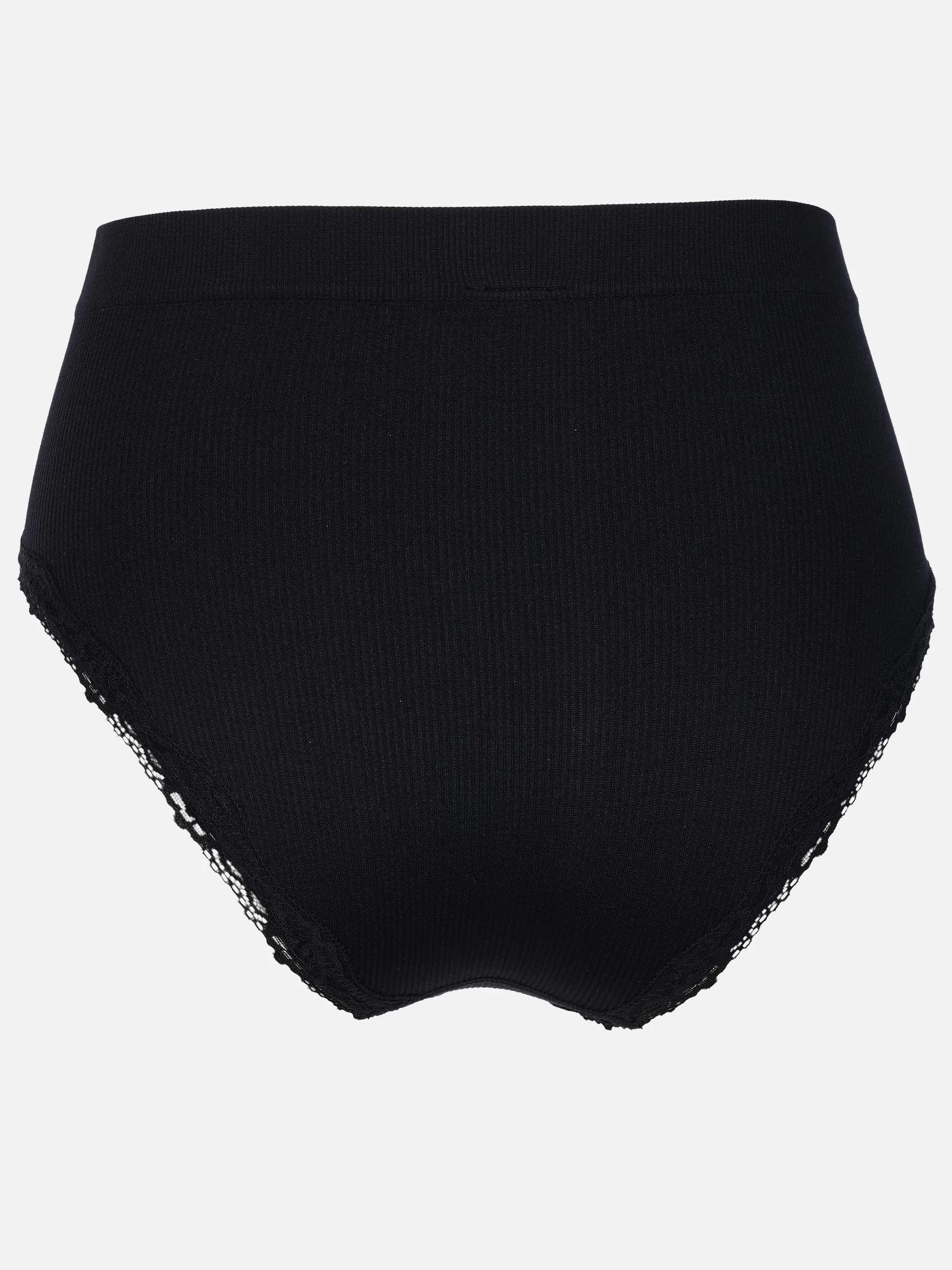 Sure Da Taillenslip 2er Rippe&Spitze Schwarz 922780 SCHWARZ 2