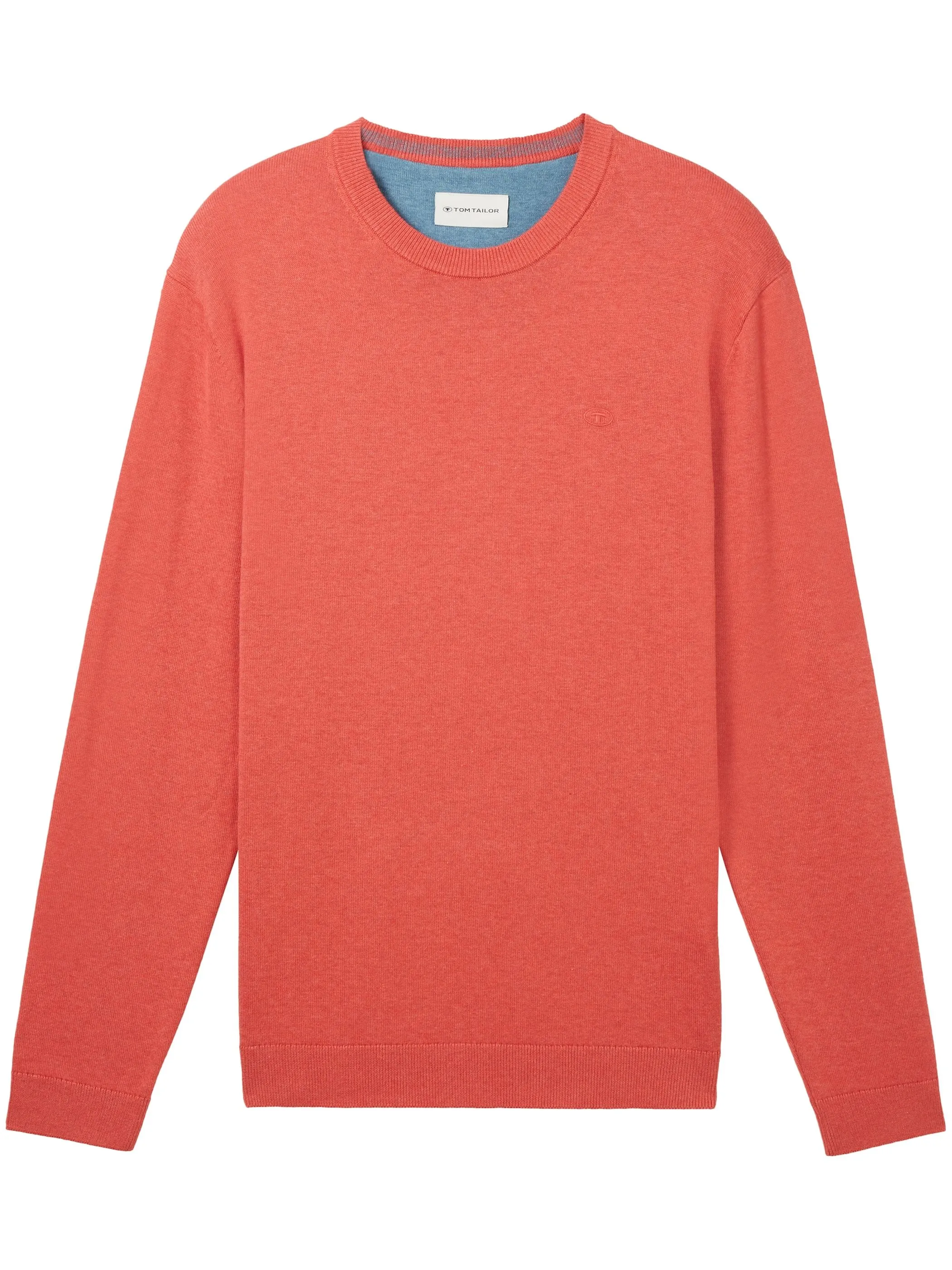 Tom Tailor 1039805 NOS basic crewneck knit Rot 898460 34141 1