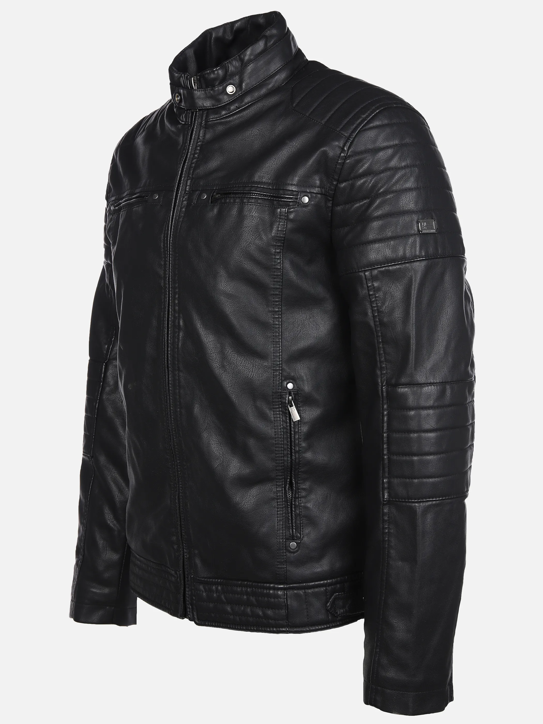 Southern Territory He. PU-Bikerjacke schwarz Schwarz 888334 BLACK 3 Southern Territory He. PU-Bikerjacke schwarz Schwarz 888334 BLACK 3