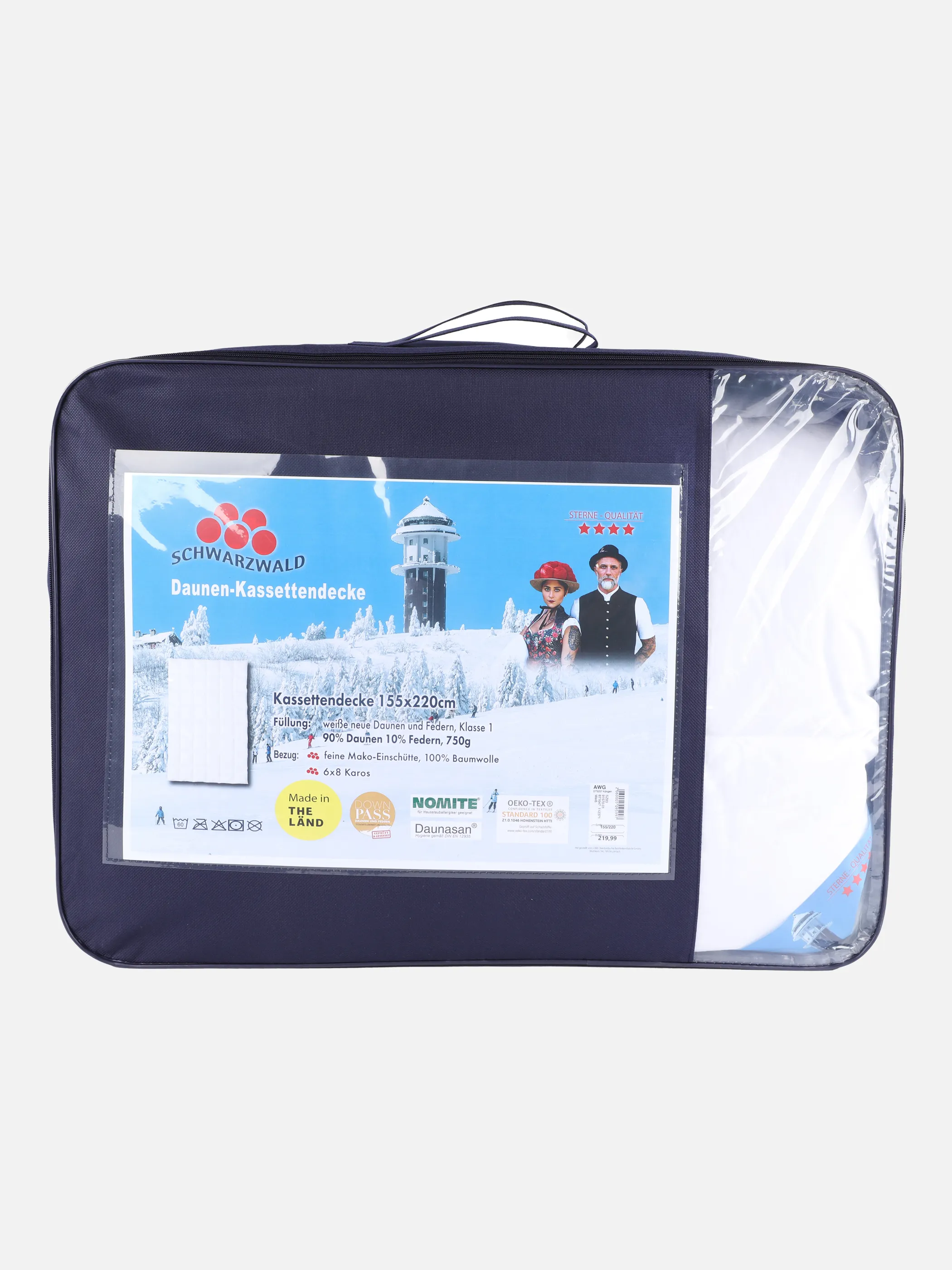 Schwarzwald Daunendecke Komfortgröße 155x2 Weiß 871647 WEIß 3 Schwarzwald Daunendecke Komfortgröße 155x2 Weiß 871647 WEIß 3