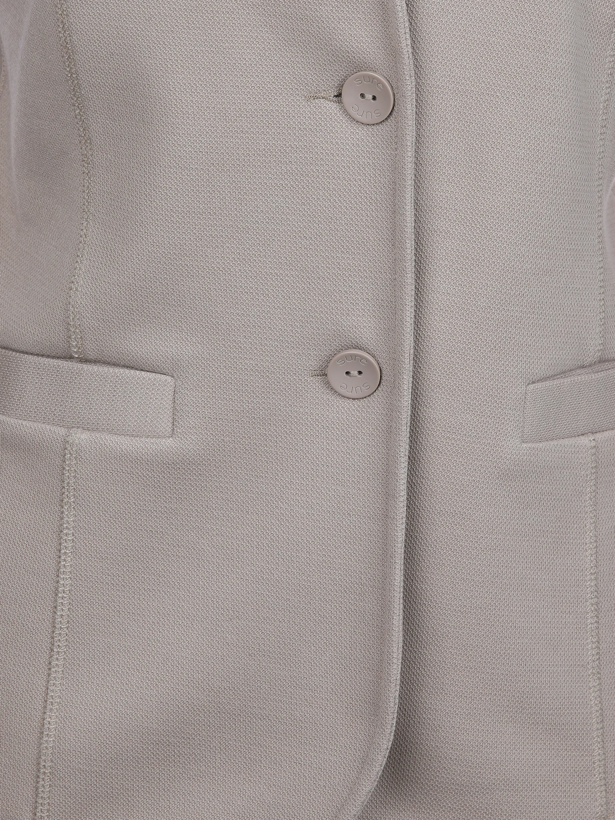 Sure Da-Jersey-Blazer m.2 Knöpfen Weiß 878389 KITT 3 Sure Da-Jersey-Blazer m.2 Knöpfen Weiß 878389 KITT 3