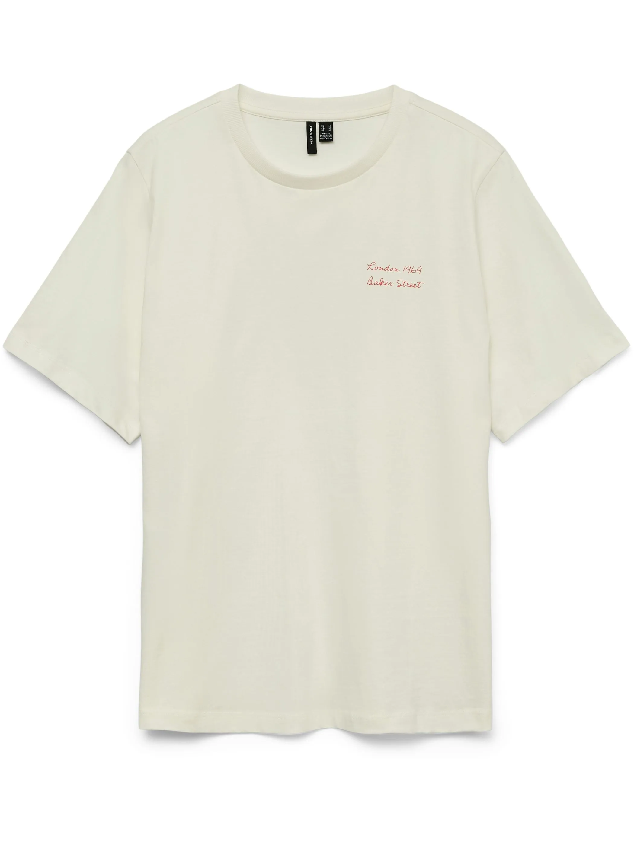 Vero Moda 10338502 VMYVONNE CATY SS TOP Weiß 922152 175598002 5