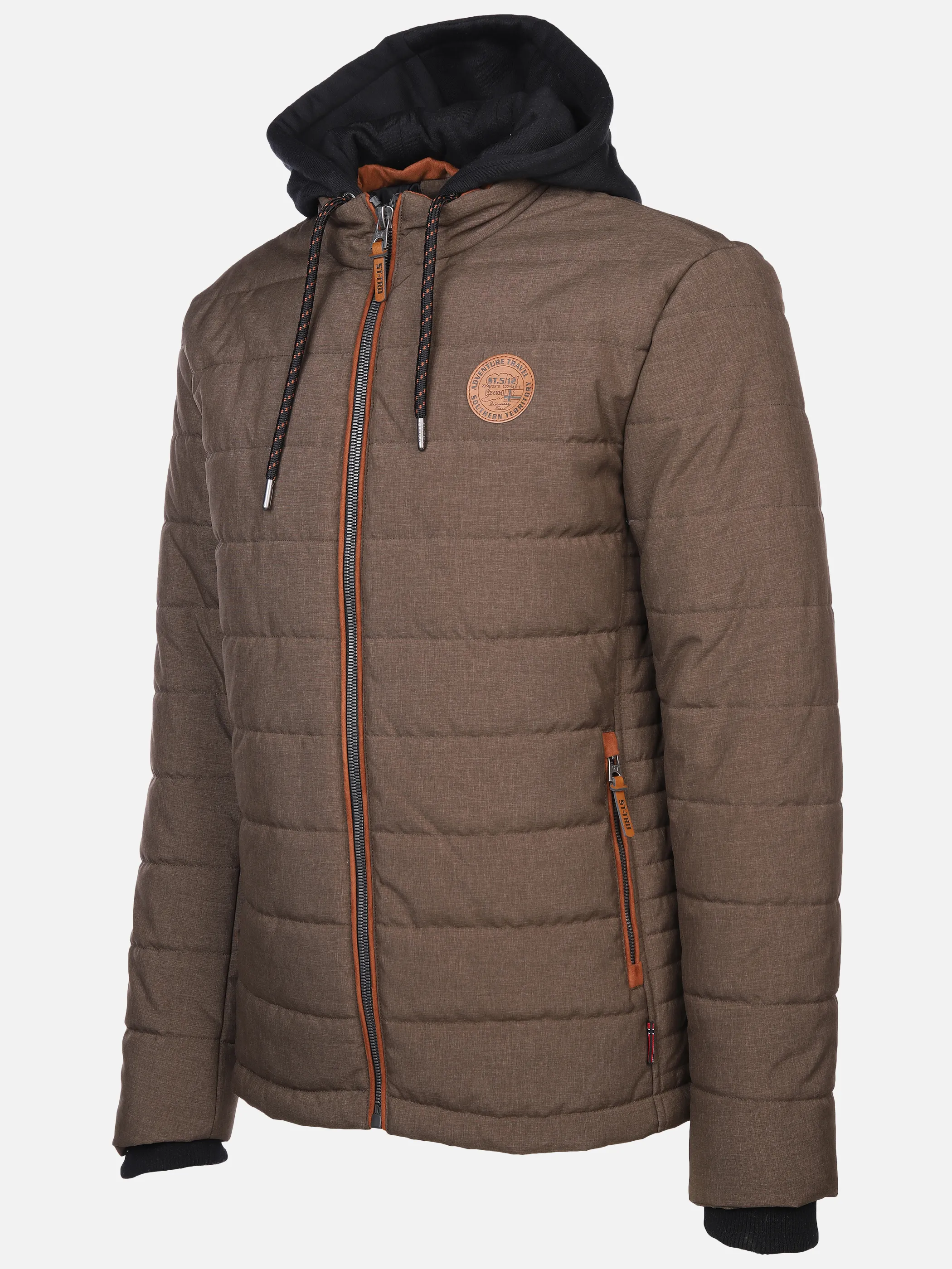 Southern Territory He. Steppjacke melange Oliv 880529 OLIVE 3 Southern Territory He. Steppjacke melange Oliv 880529 OLIVE 3