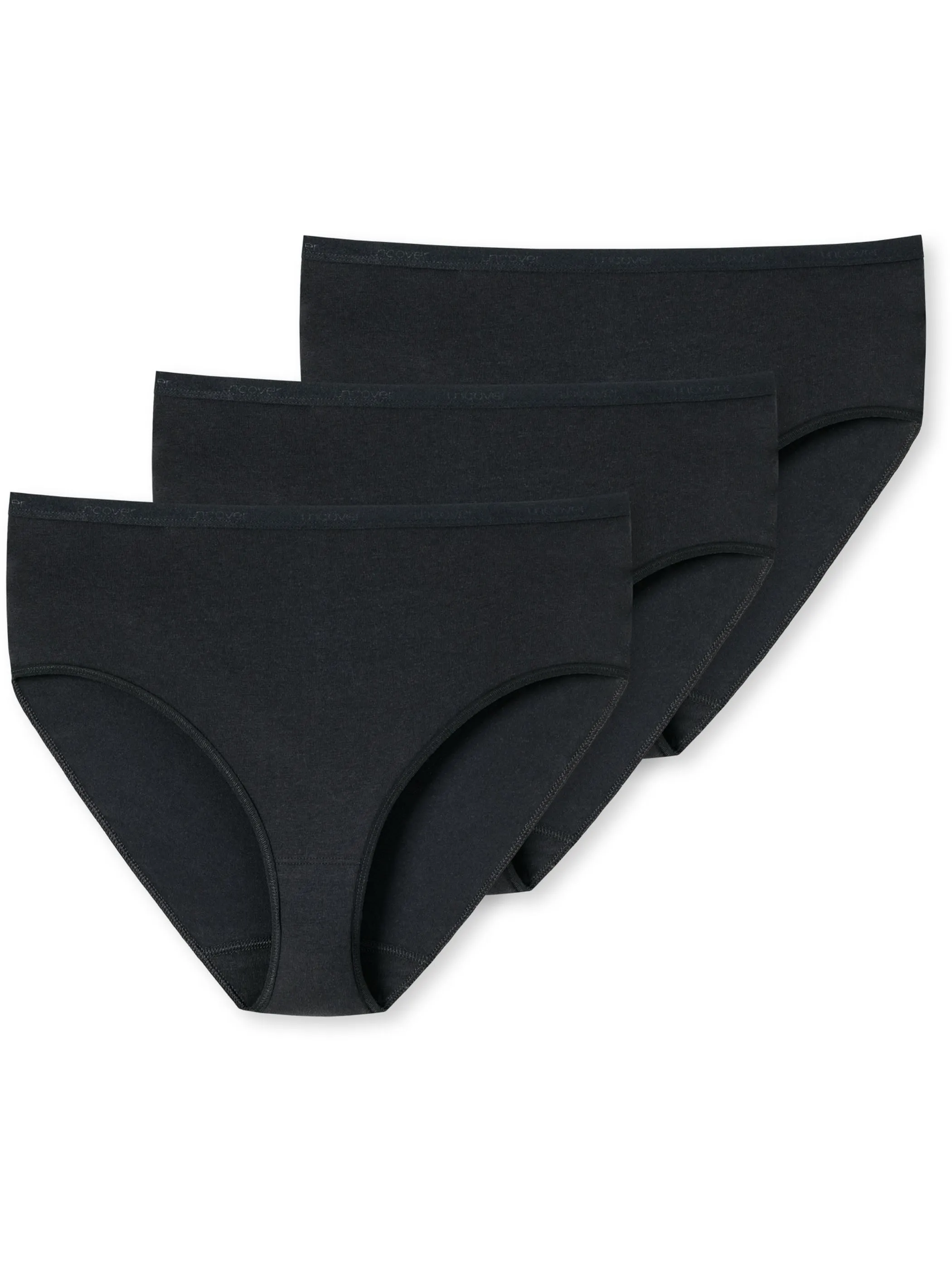 Schiesser 173949 3PACK Midi Schwarz 913981 000 1
