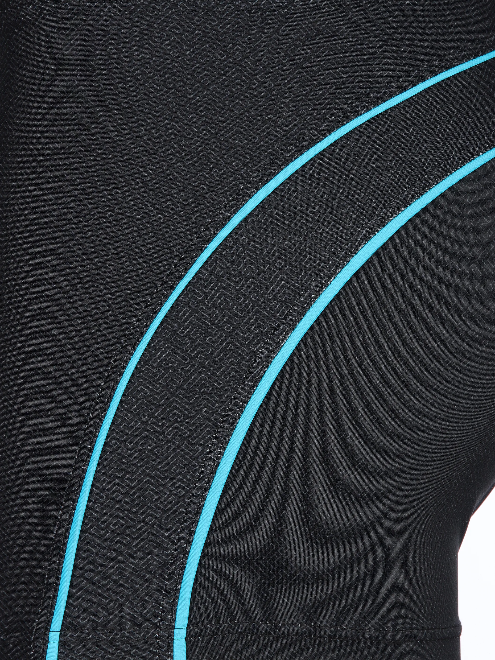 Grinario Sports He-Badepanty Schwarz 906495 BLACK/TÜRK 3 Grinario Sports He-Badepanty Schwarz 906495 BLACK/TÜRK 3