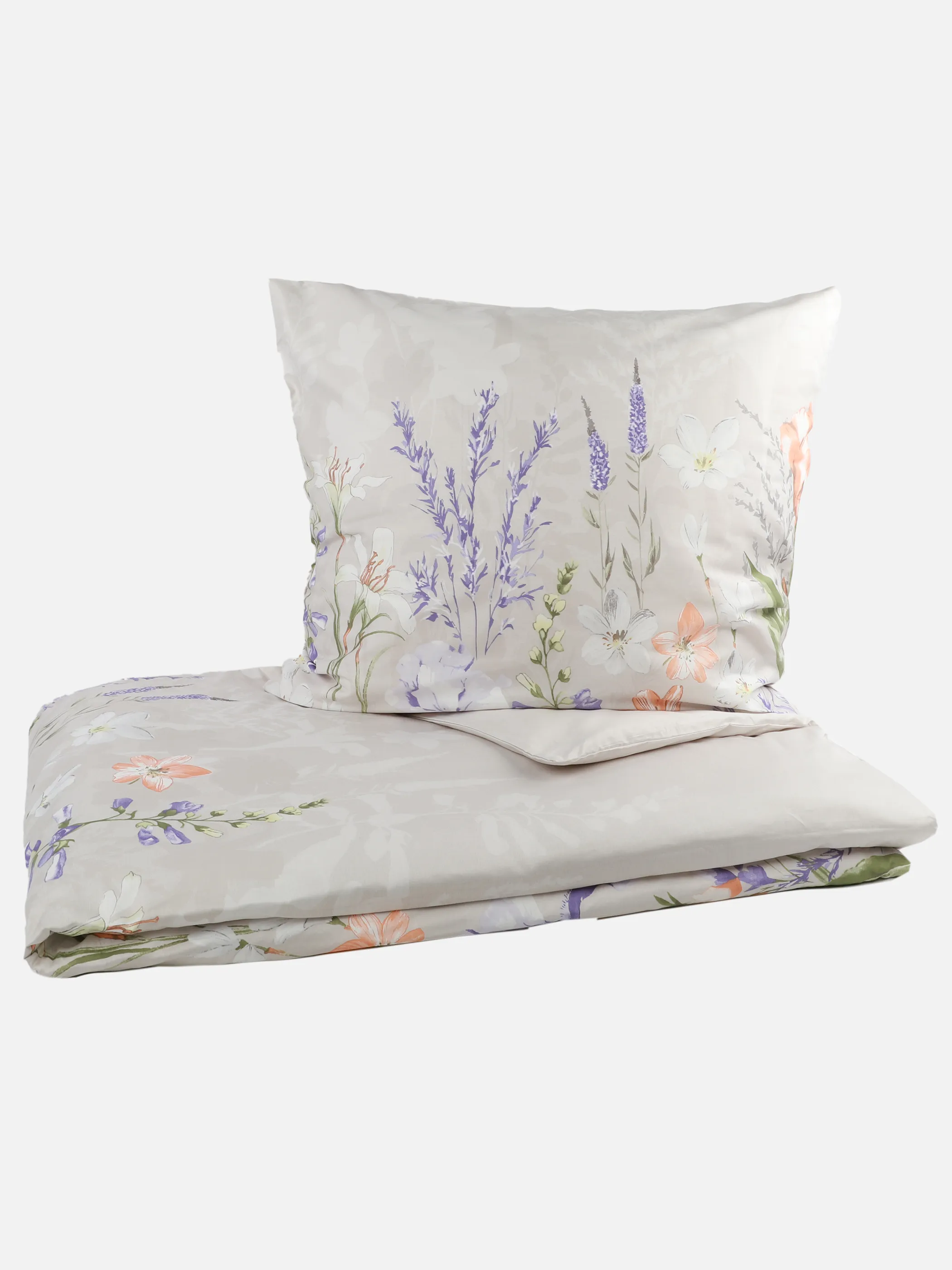 Kaeppel I Satinbettwäsche Lilly 155x220 Weiß 915791 CREME 1