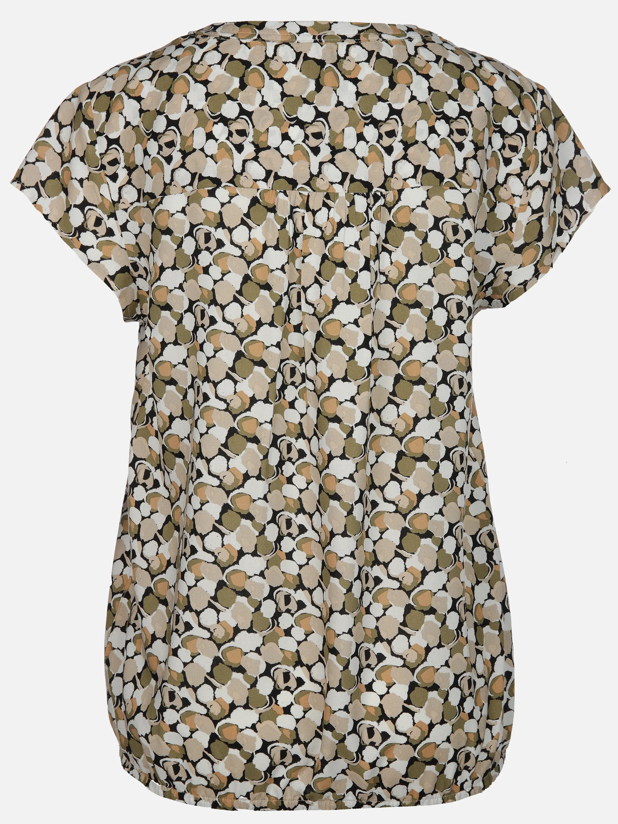 Sure Da-Bluse m. Alloverprint Beige 905658 BEIGE 2 Sure Da-Bluse m. Alloverprint Beige 905658 BEIGE 2
