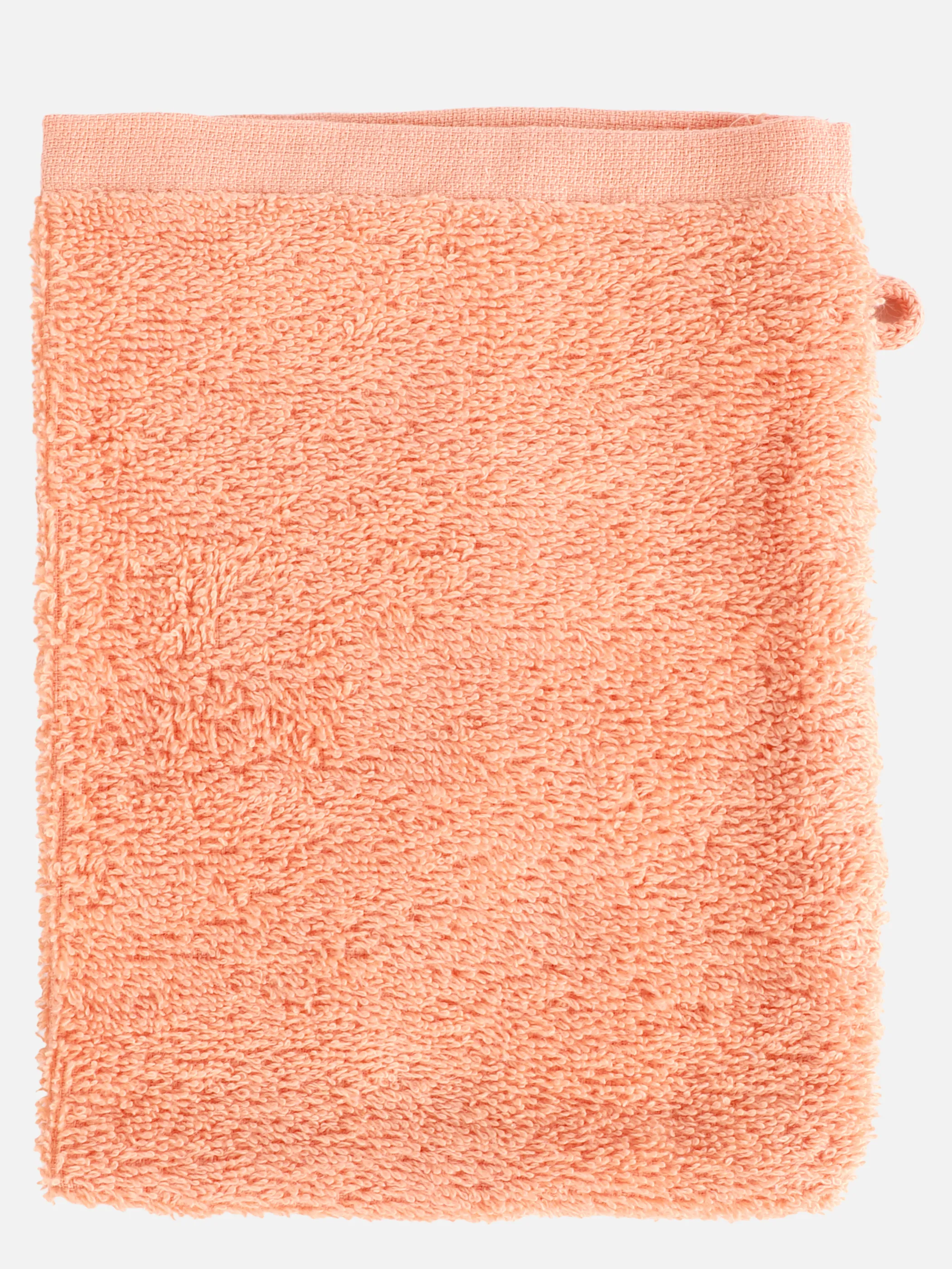 Dream House Waschhandschuh uni Orange 921254 14-1227 2