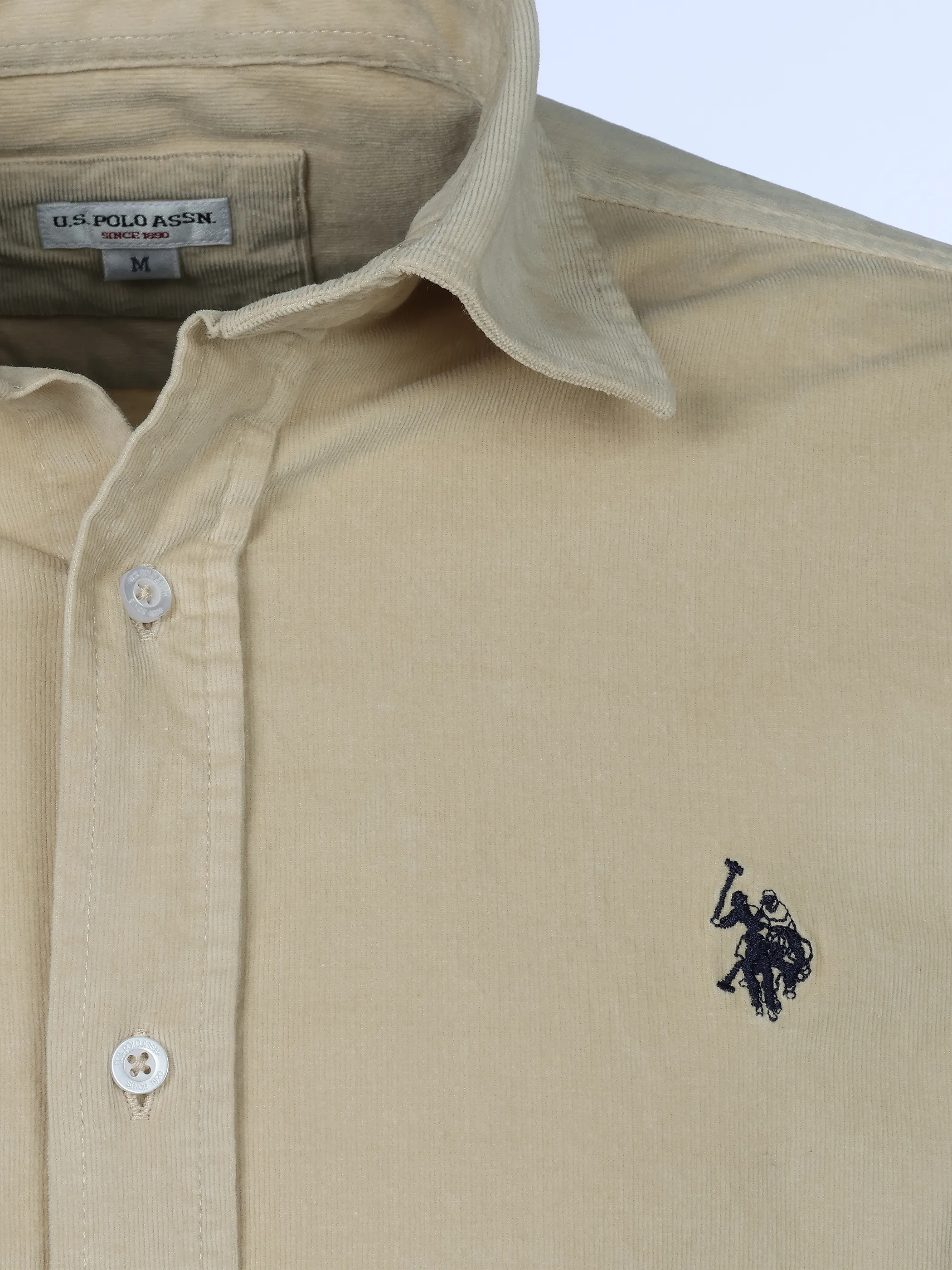 U.S. Polo Assn. Hemd US16700 Weiß 930973 OFFWHIT205 3