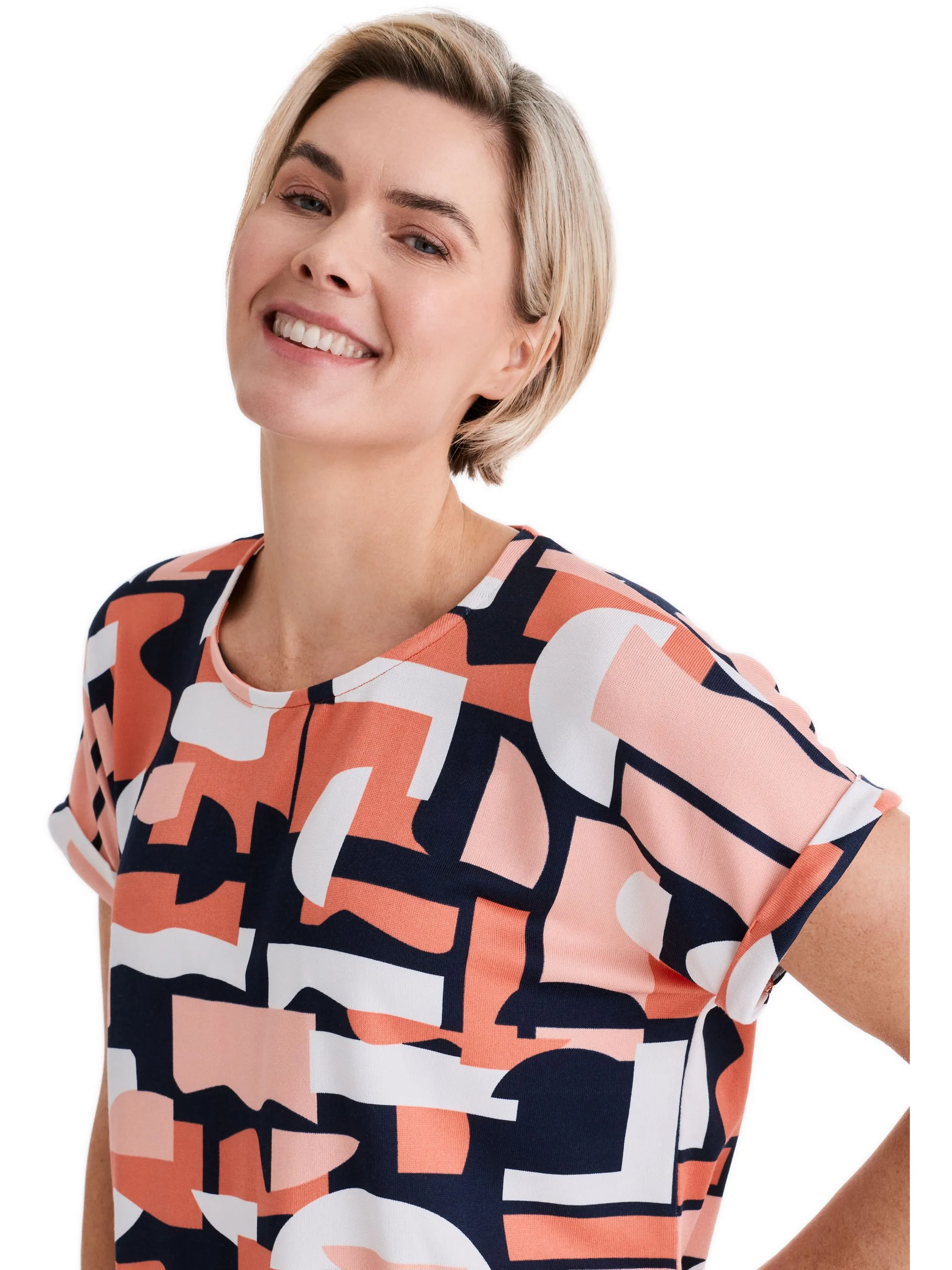 Stooker DOB 23160080009123 Da. T-Shirts / Orange 928314 9123 3