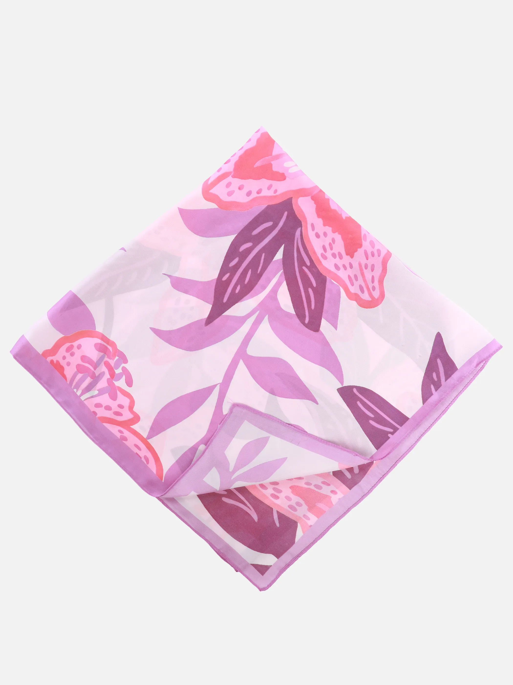 Sure Da-Nickytücher 70*70 cm Pink 930531 BLÜTE 1