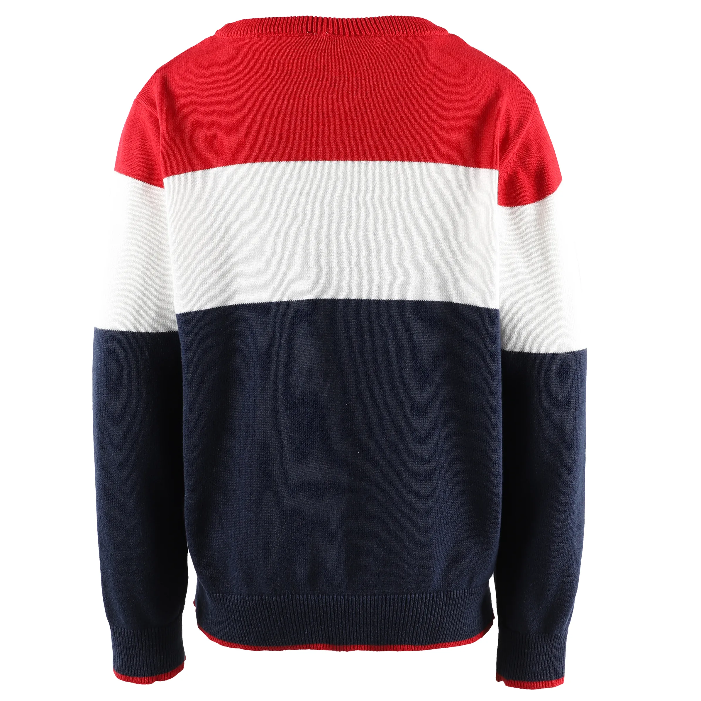 Stop + Go KJ Strickpullover gestreift rot/weiß/navy Rot 881689 ROT GEM. 2