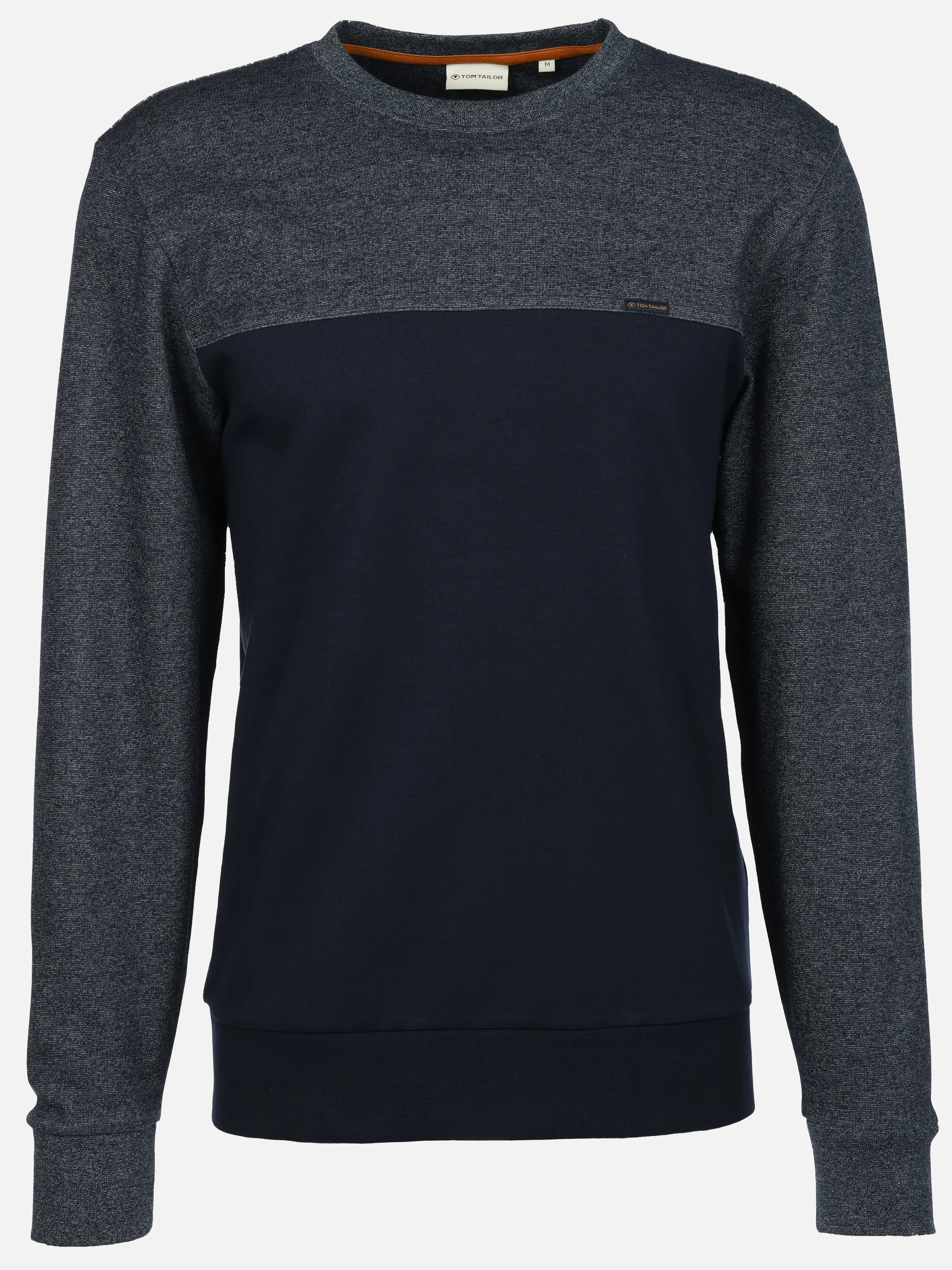 Tom Tailor 1048634 crew-neck sweatshirt Blau 918784 10668 1