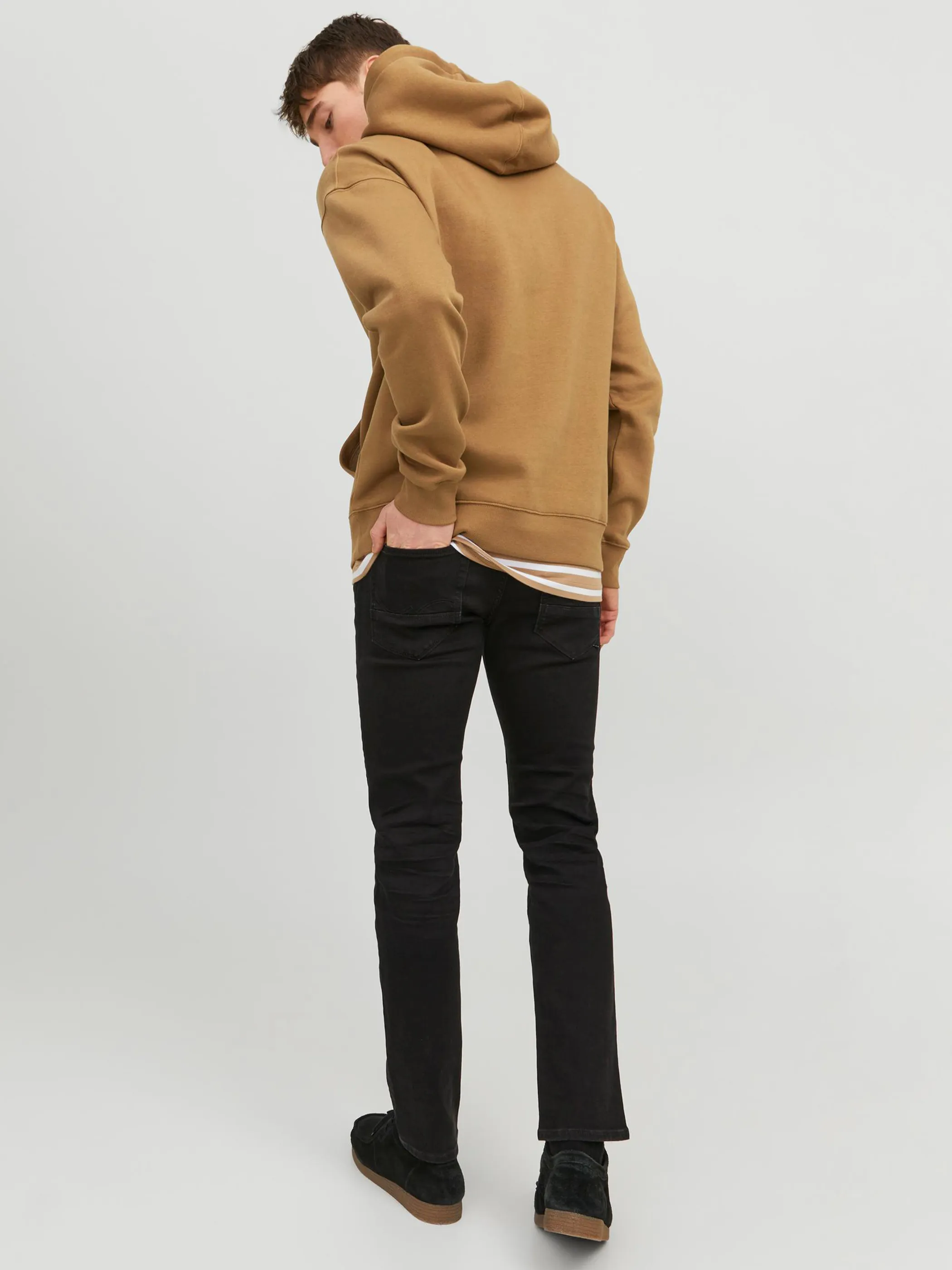 Jack Jones 12233972 JJESTAR JJ SWEAT HOOD Braun 878876 176067 2 Jack Jones 12233972 JJESTAR JJ SWEAT HOOD Braun 878876 176067 2