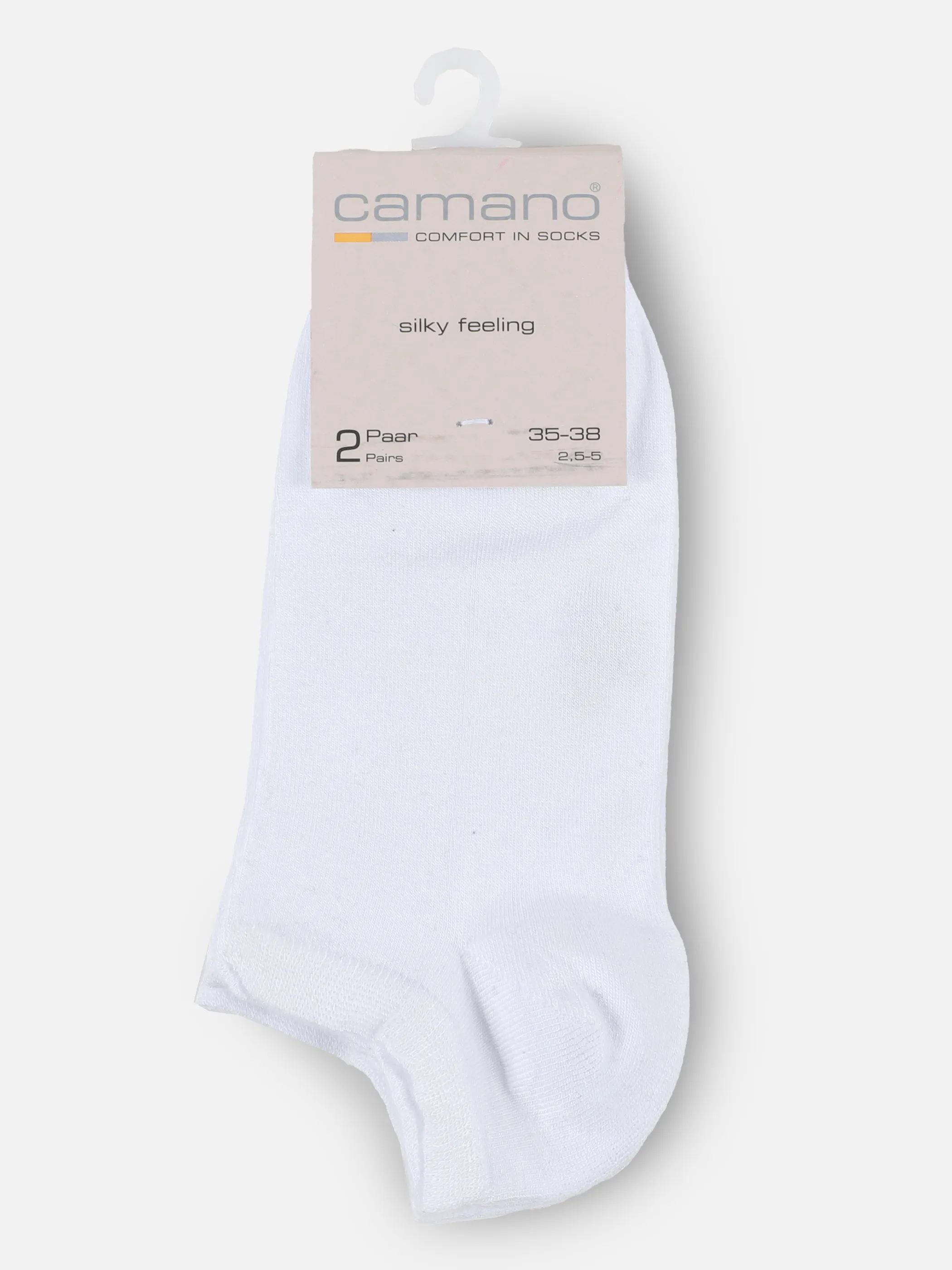 Camano 000003318 Da-Sneaker silky f 2 Weiß 861932 0001 2