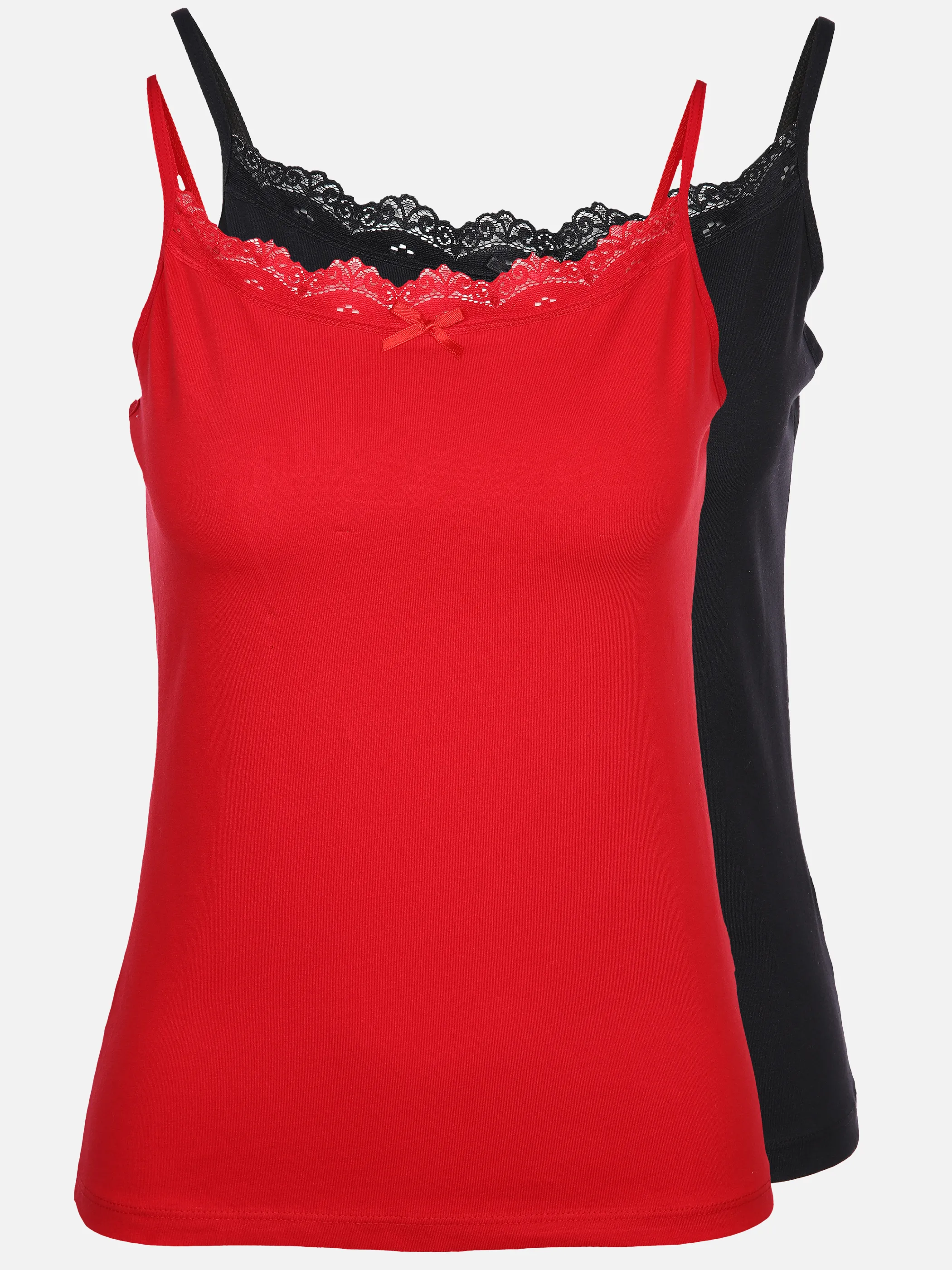 Sure Da Unterhemd 2er Pack mit Spitze Schwarz 902746 SCHWARZ 1 Sure Da Unterhemd 2er Pack mit Spitze Schwarz 902746 SCHWARZ 1