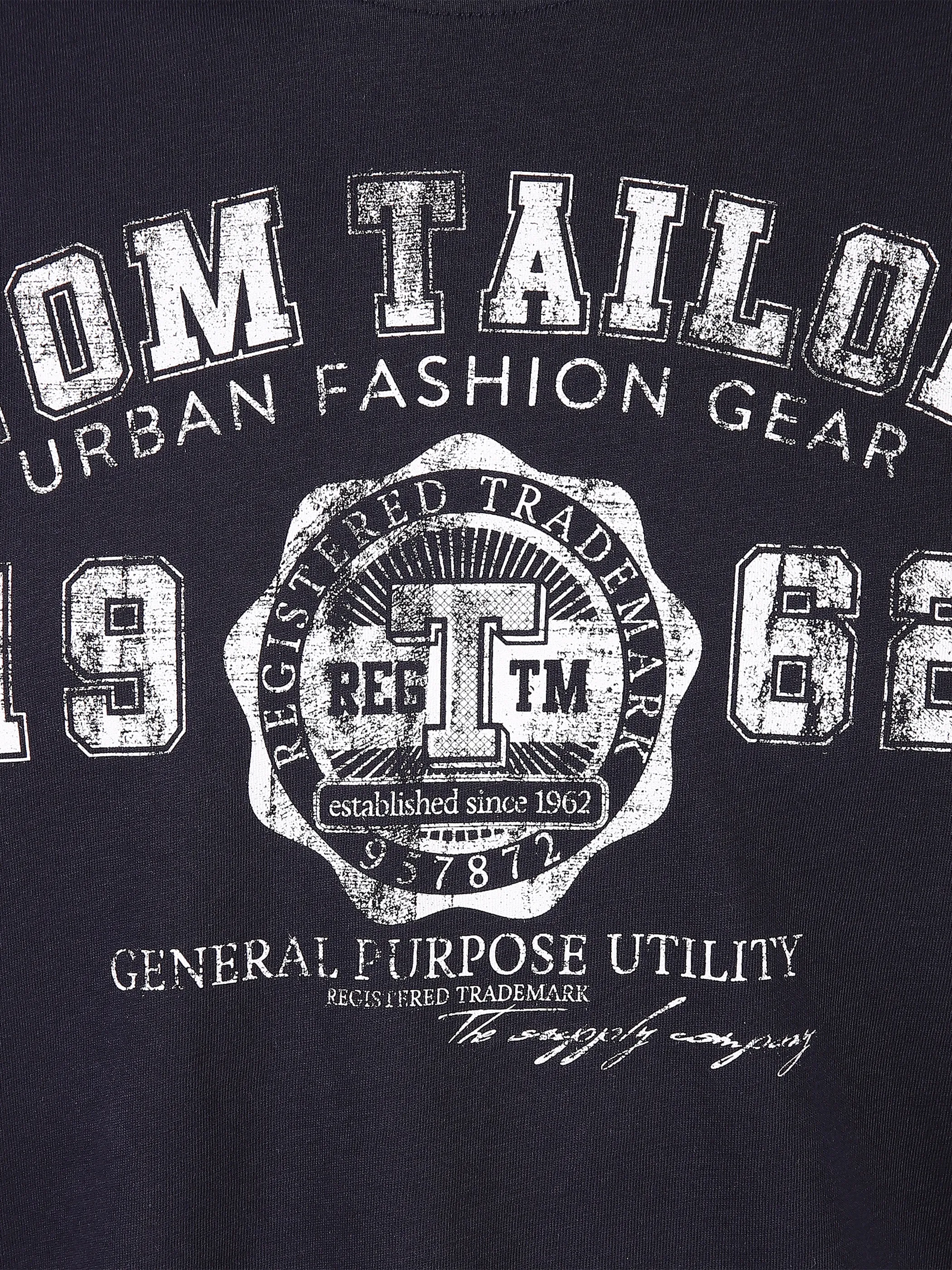 Tom Tailor 1008637 NOS logo tee "BASIC" Blau 807617 10690 3