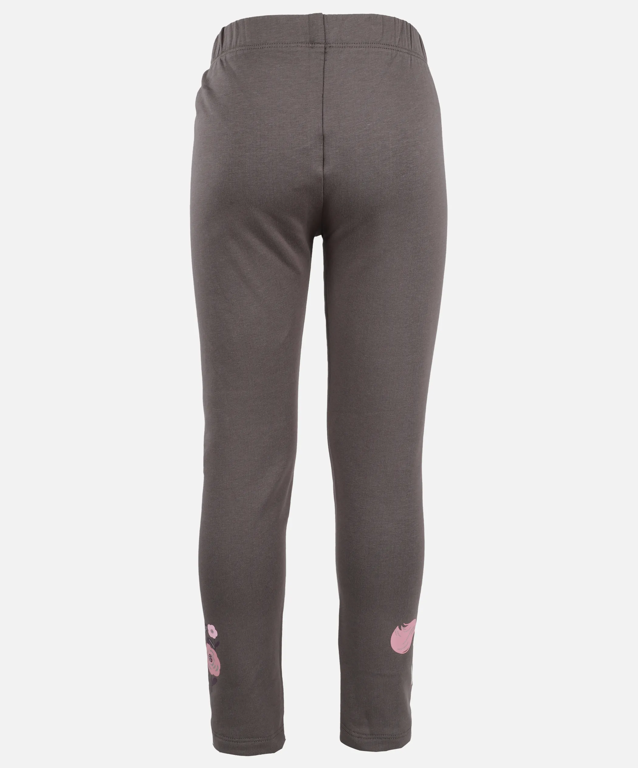 One Way KM Leggings mit Print am Beinende in Dunkelgrau Grau 913328 DUNKELGRAU 2