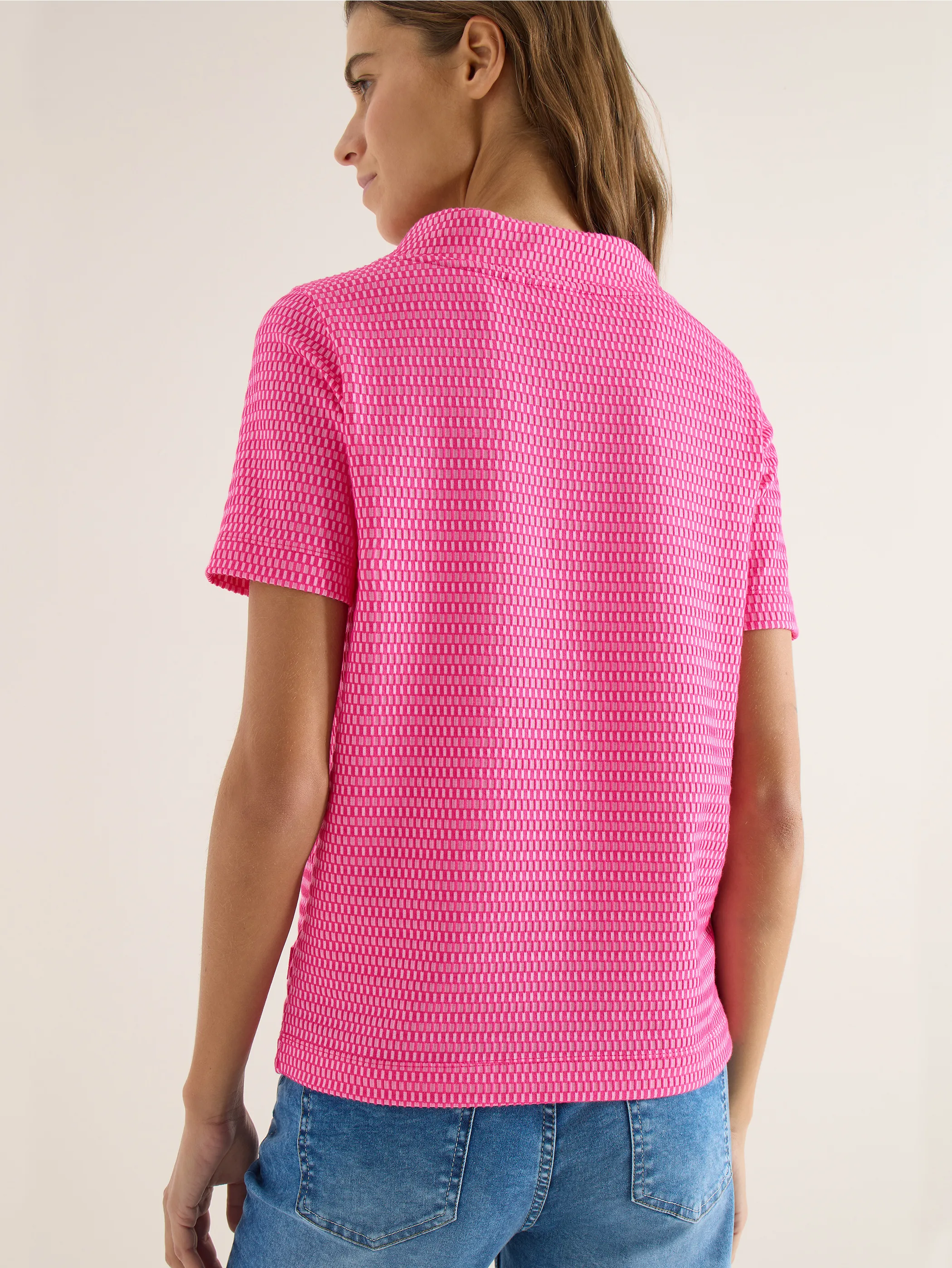 Cecil B324809 TOS Two-Tone Structure Funnel Pink 926326 27492 2