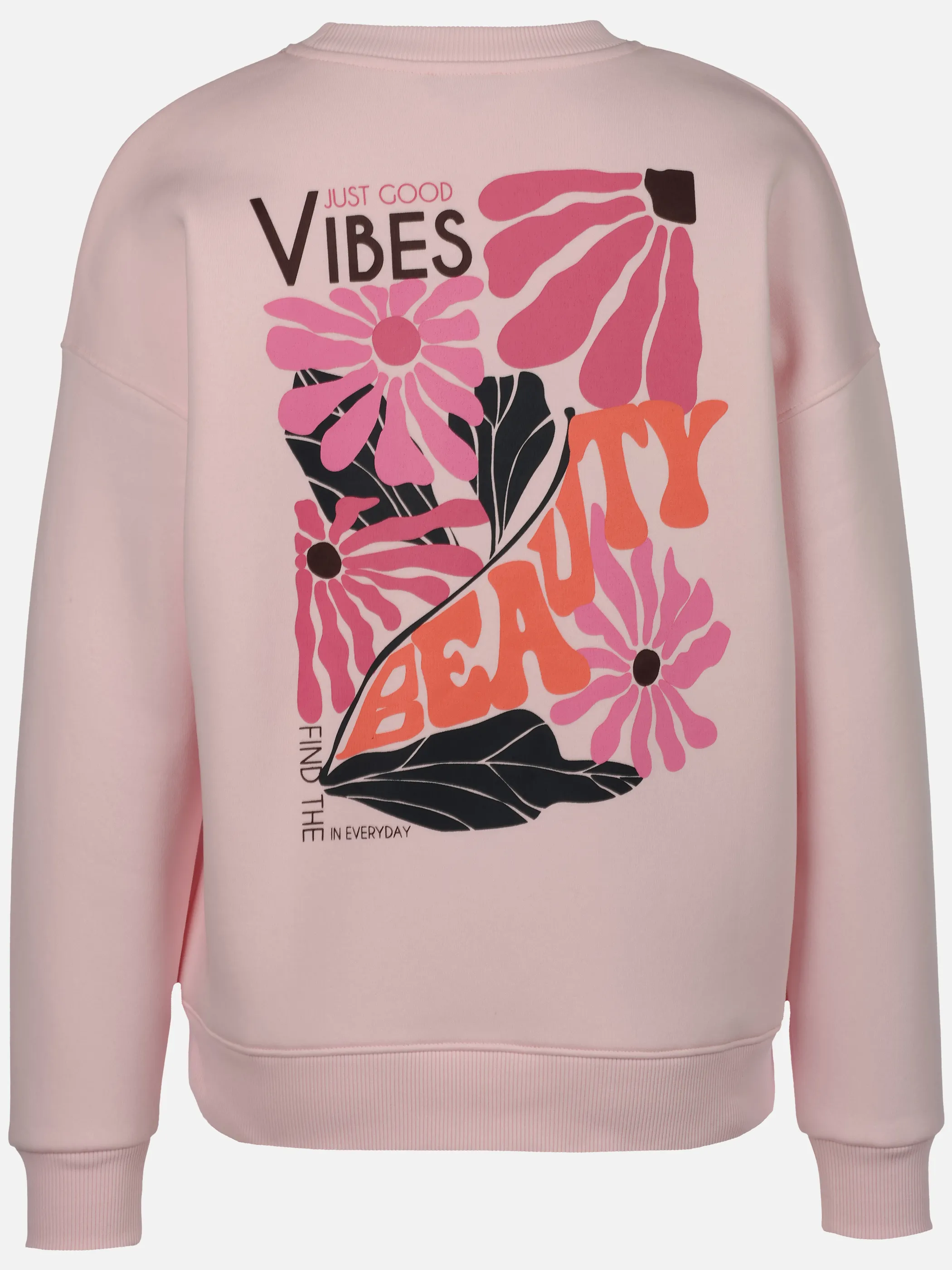 Lisa Tossa Da-Sweatshirt m. Backprint Rosa 922470 BALLERINA 2
