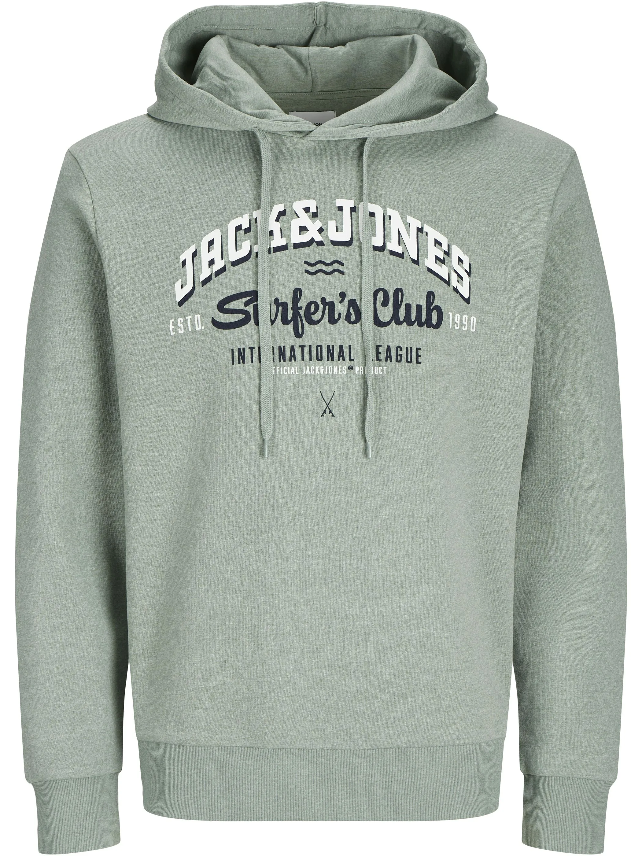 Jack Jones 12255617 JJELOGO SWEAT HOOD 2 Grün 895765 176366001 1 Jack Jones 12255617 JJELOGO SWEAT HOOD 2 Grün 895765 176366001 1