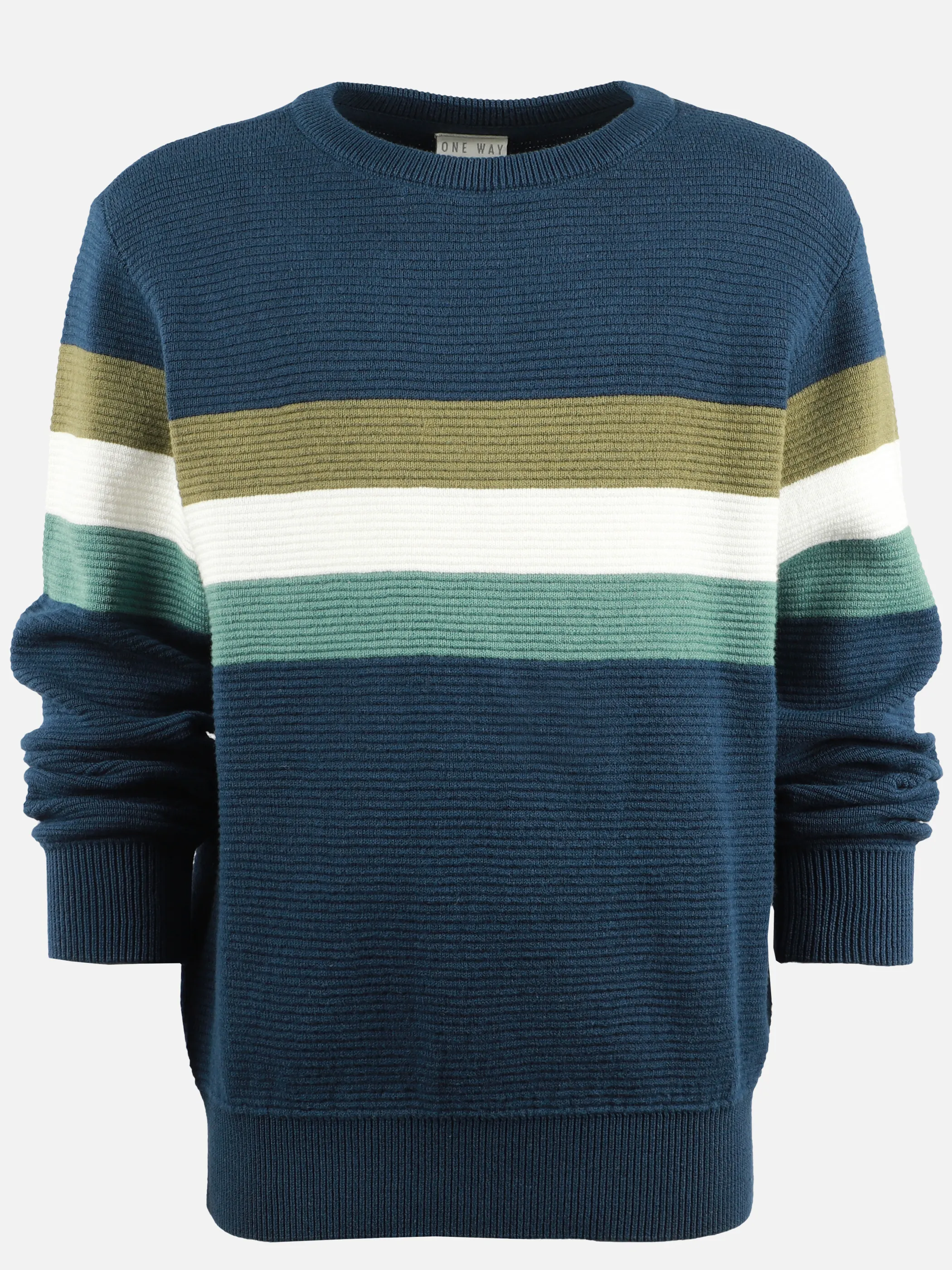 One Way KJ Knit Pullover in blau Blau 913496 BLAU 2 One Way KJ Knit Pullover in blau Blau 913496 BLAU 2