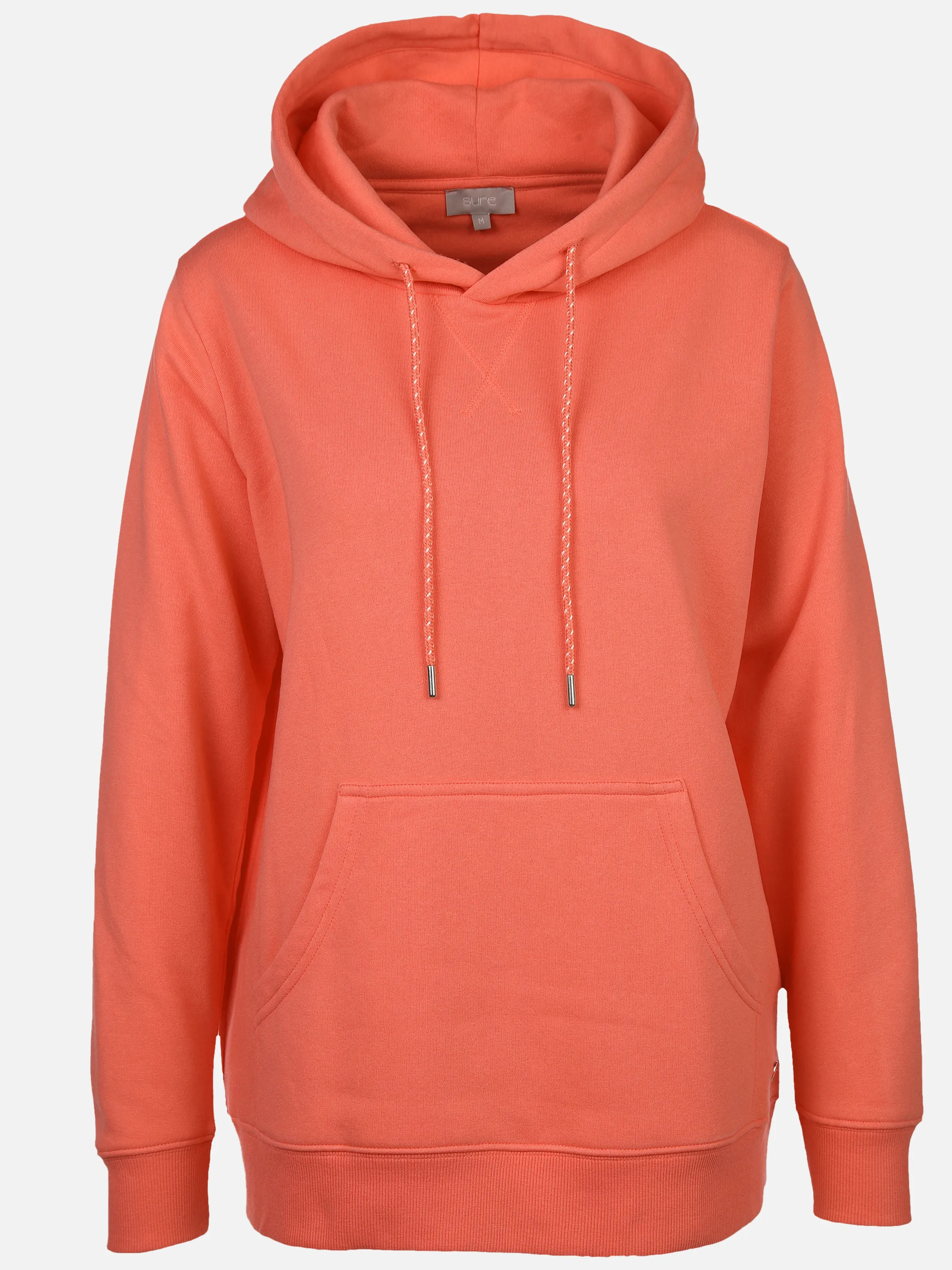 Sure Da-Kapuzen-Sweatshirt Orange 889311 LACHS 1