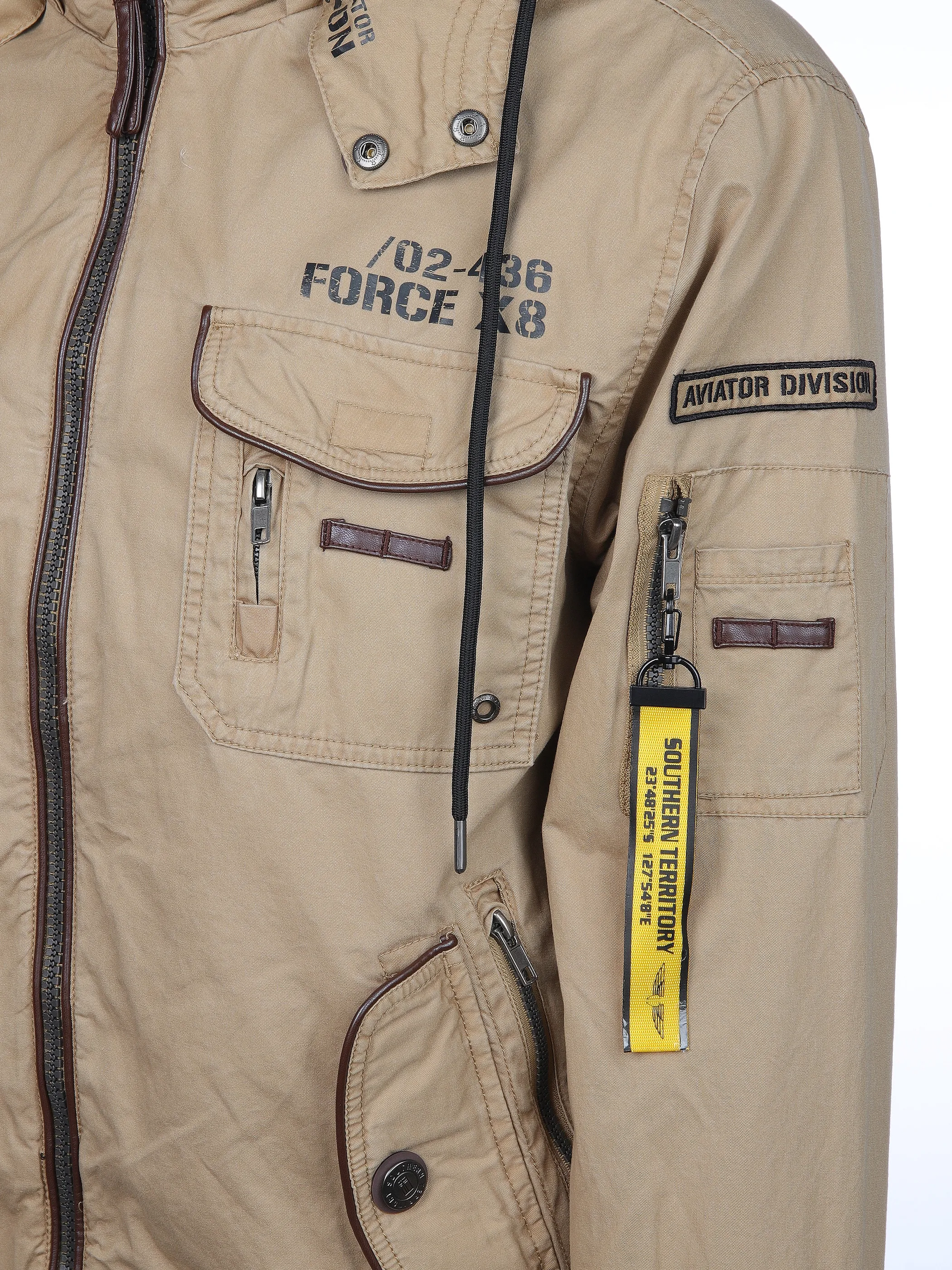 Southern Territory He. Fieldblouson washer Oliv 903557 KHAKI 4 Southern Territory He. Fieldblouson washer Oliv 903557 KHAKI 4