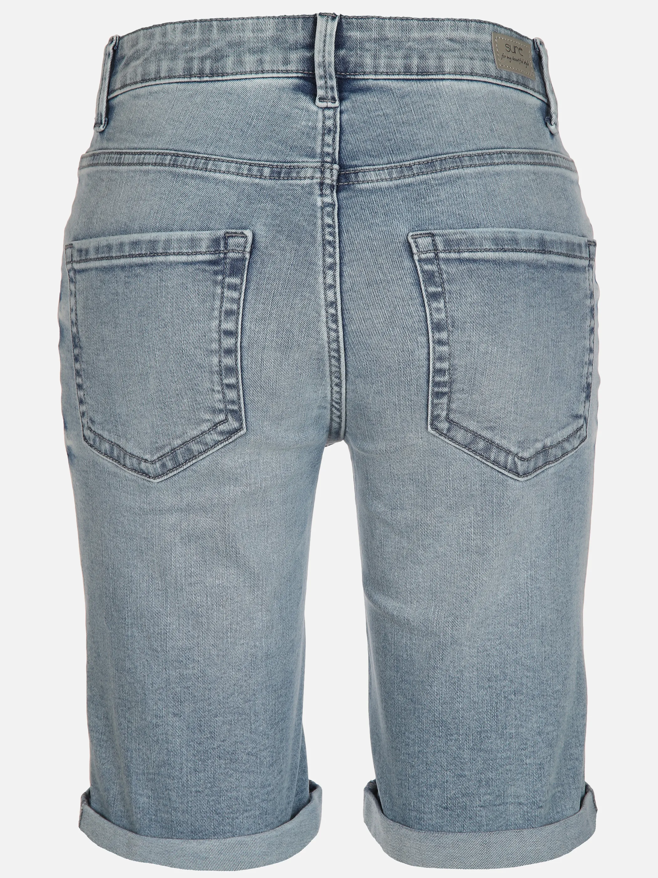 Sure Da-Jeans-Bermuda 5-Pocket Blau 891153 LIGHTBLUE 2 Sure Da-Jeans-Bermuda 5-Pocket Blau 891153 LIGHTBLUE 2