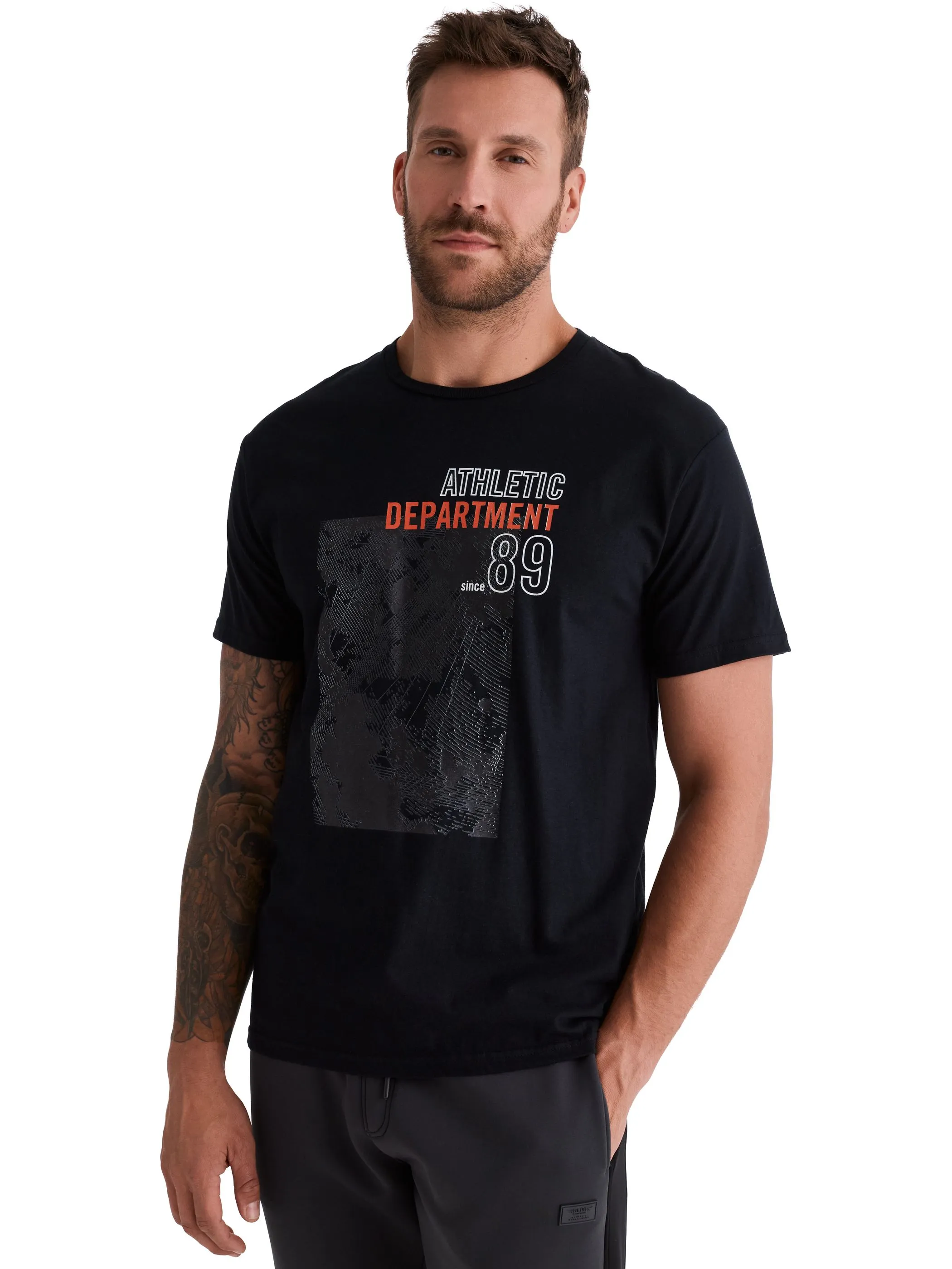 Stooker Athletic 74306680006351 He-T-Shirt TIM Grau 928345 6351 1