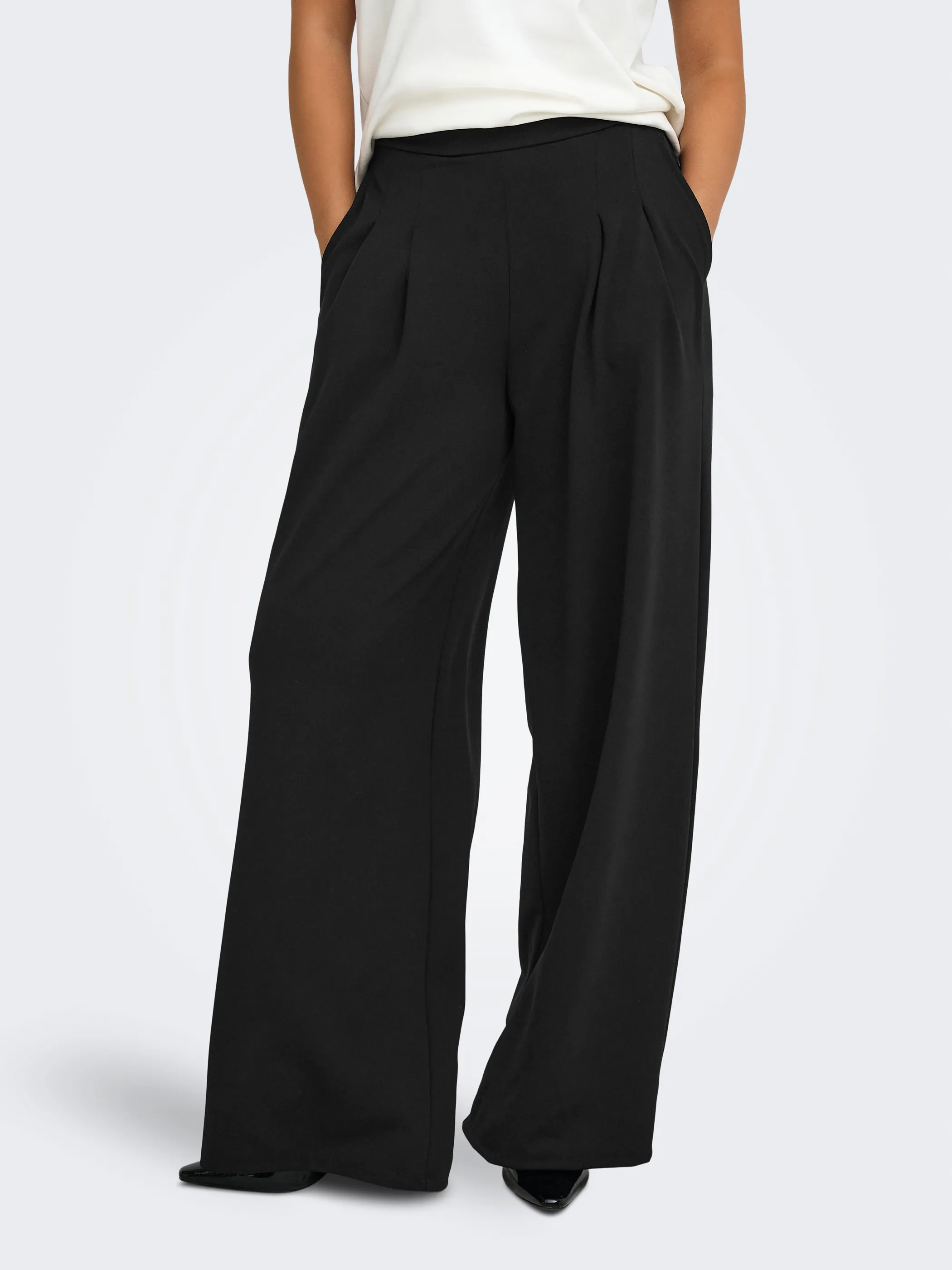Only 15383260 ONLBANG PLEAT WIDE PA Schwarz 933794 177911 1