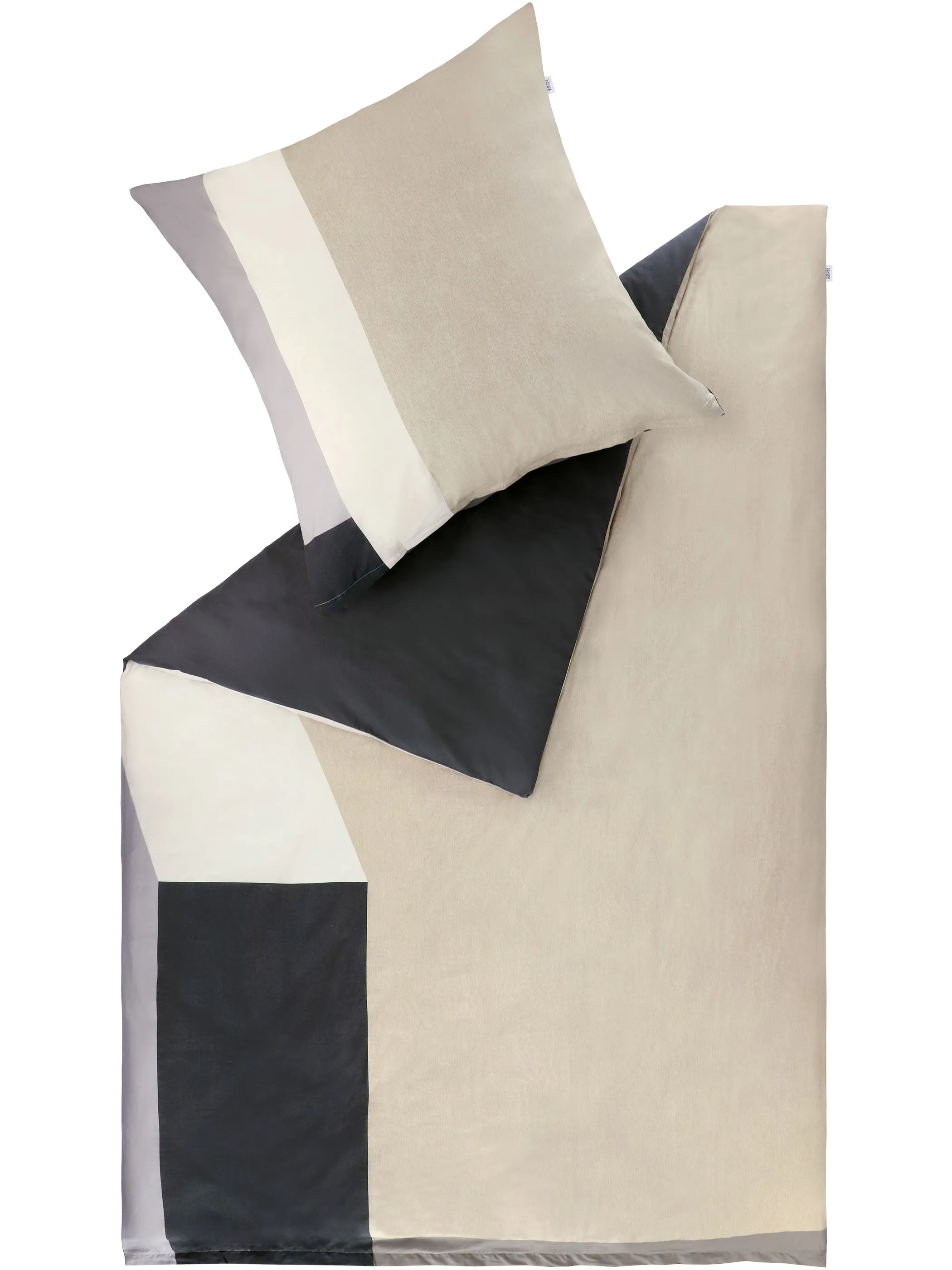 Schöner Wohnen Bettwäsche 135x200 Grau 926556 012 1