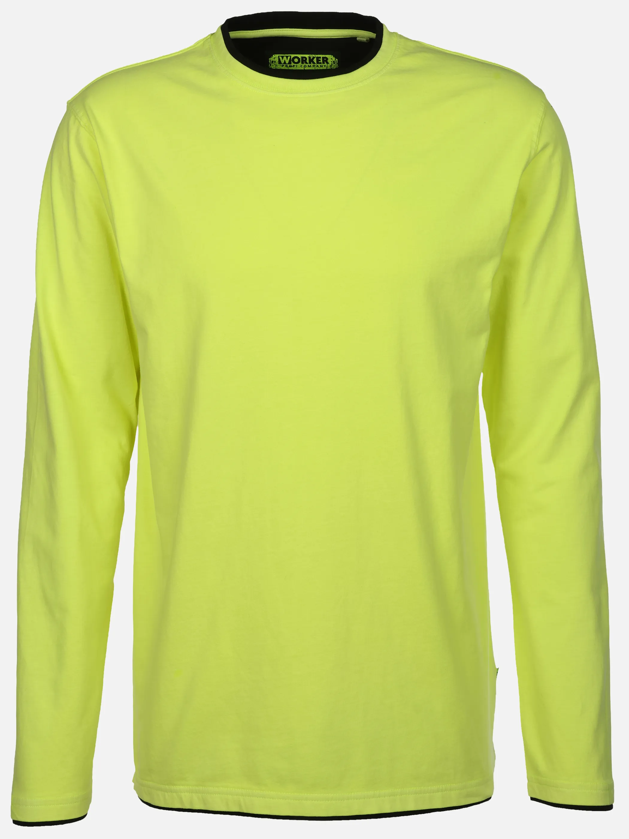 Worker He. T-Shirt 1/1 Arm 2in1 basic Gelb 930535 NEON YELL 1