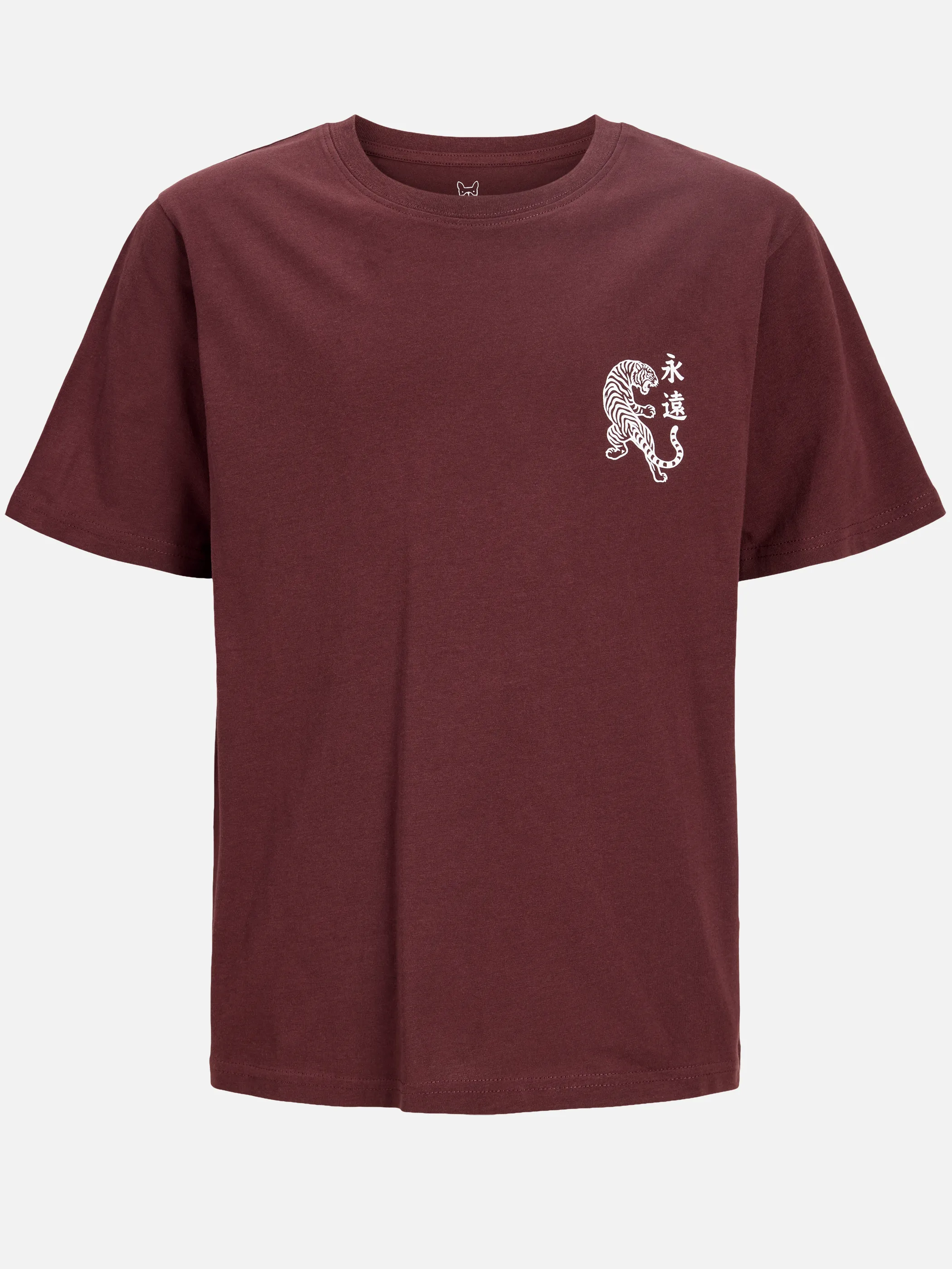 Jack&Jones Junior 12307351 JJBOYE TEE SS CREW NECK JNR Braun 931434 177094 3