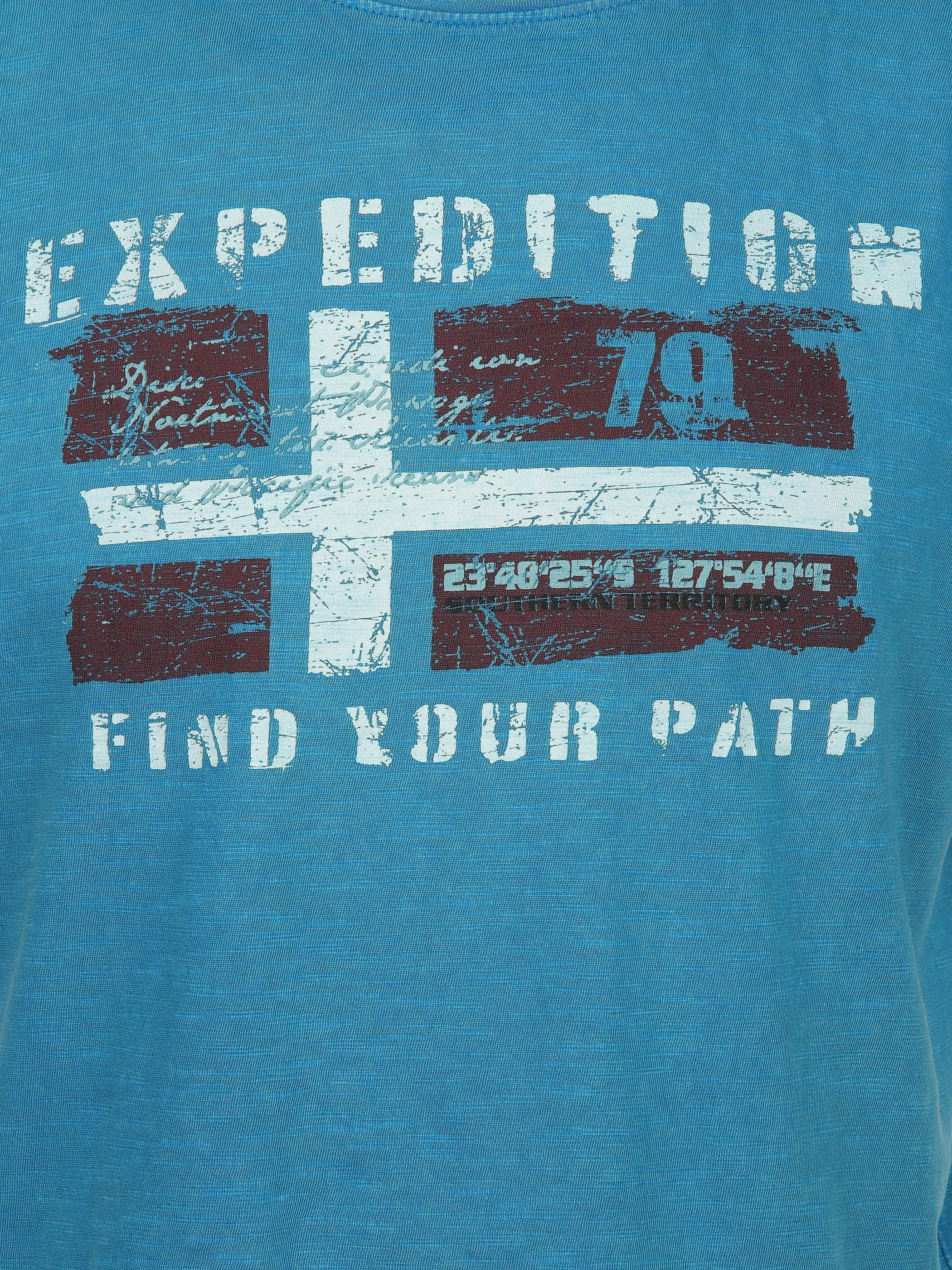 Southern Territory He. T-Shirt 1/2 Arm Logo oilwash Blau 905105 OCEAN 3 Southern Territory He. T-Shirt 1/2 Arm Logo oilwash Blau 905105 OCEAN 3