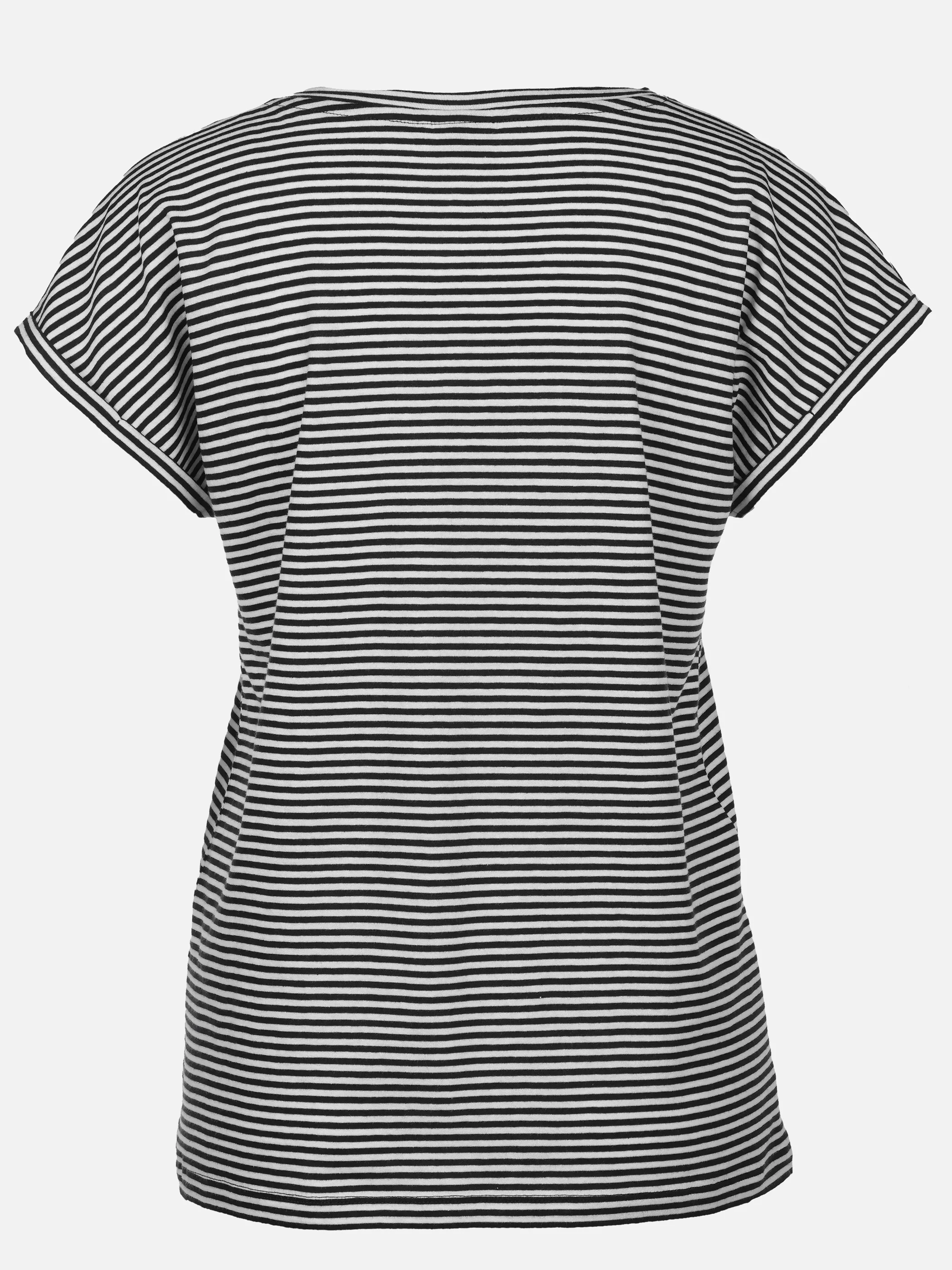 Sure Da-Streifen-T-Shirt Schwarz 922010 BLACK 2